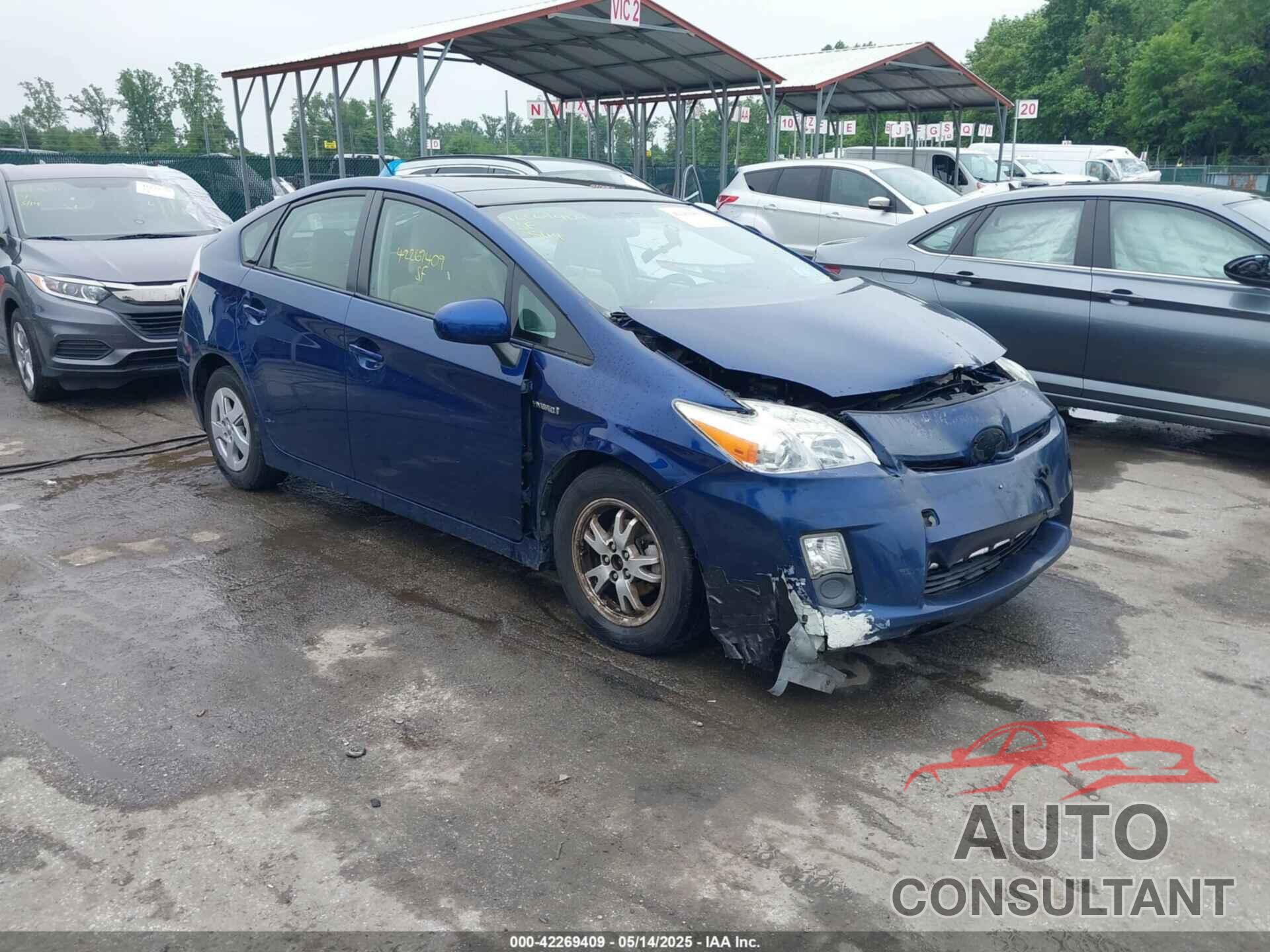 TOYOTA PRIUS 2011 - JTDKN3DU5B1450779