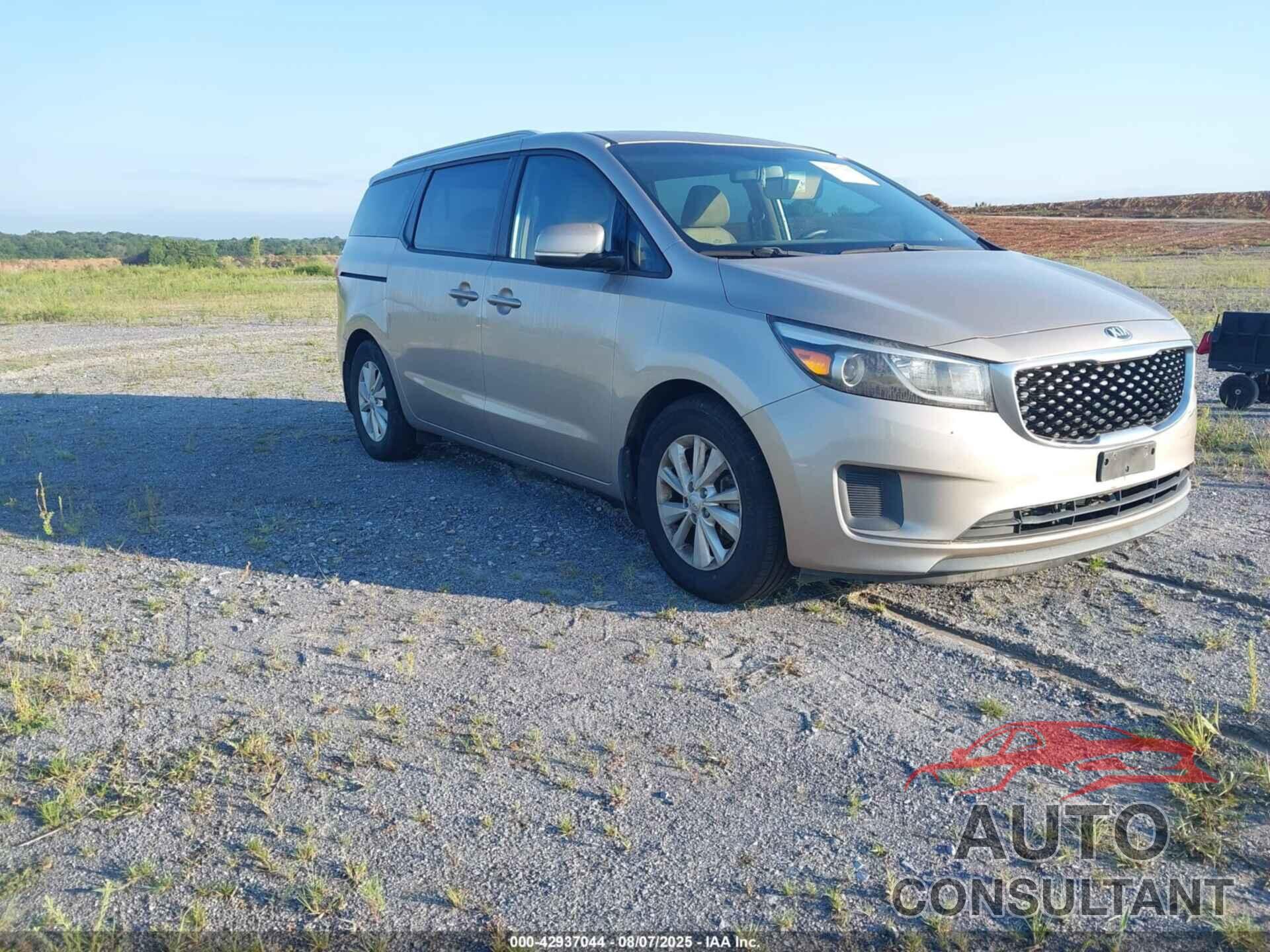 KIA SEDONA 2015 - KNDMB5C16F6028873