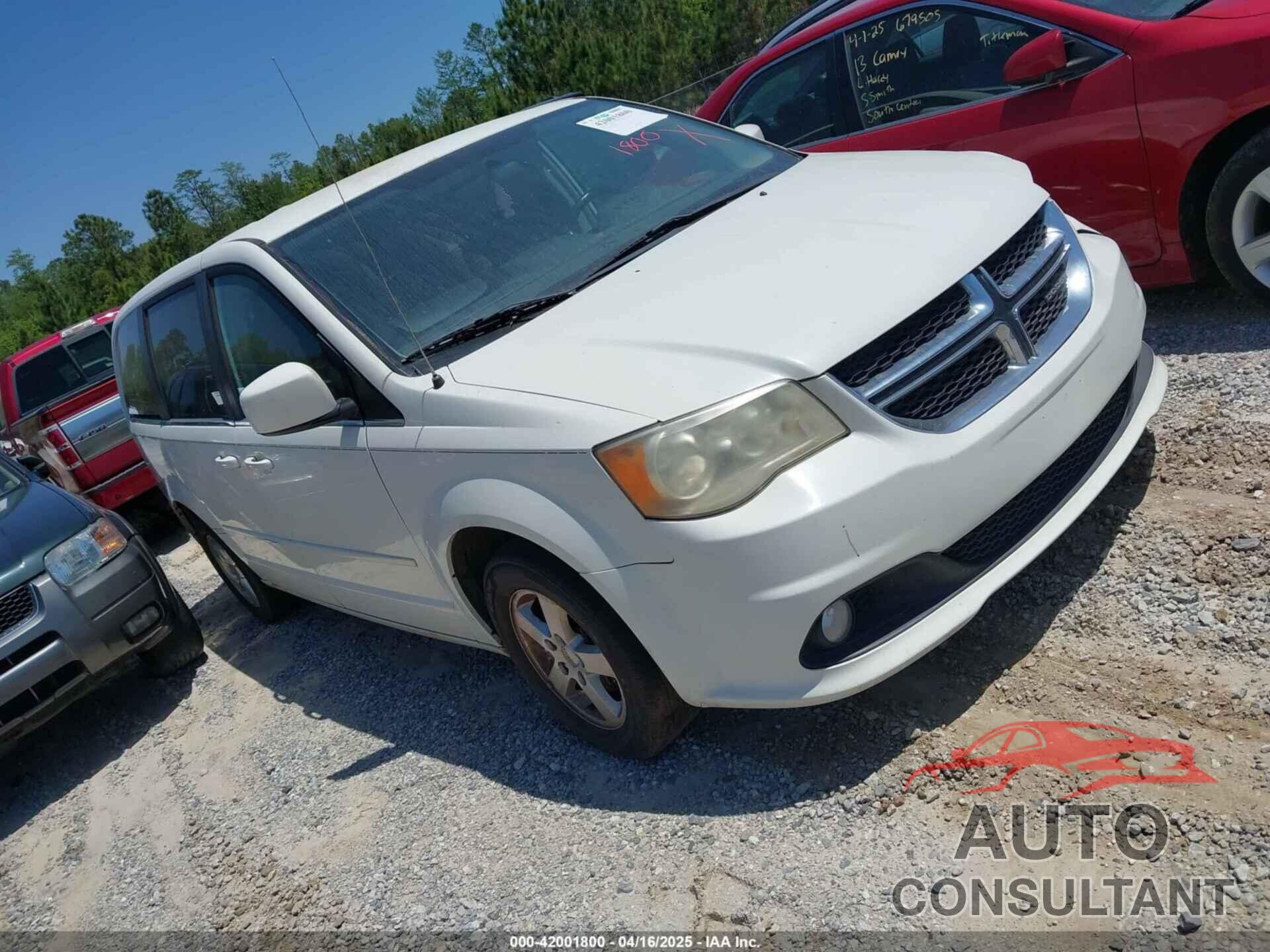 DODGE GRAND CARAVAN 2012 - 2C4RDGDG4CR100799