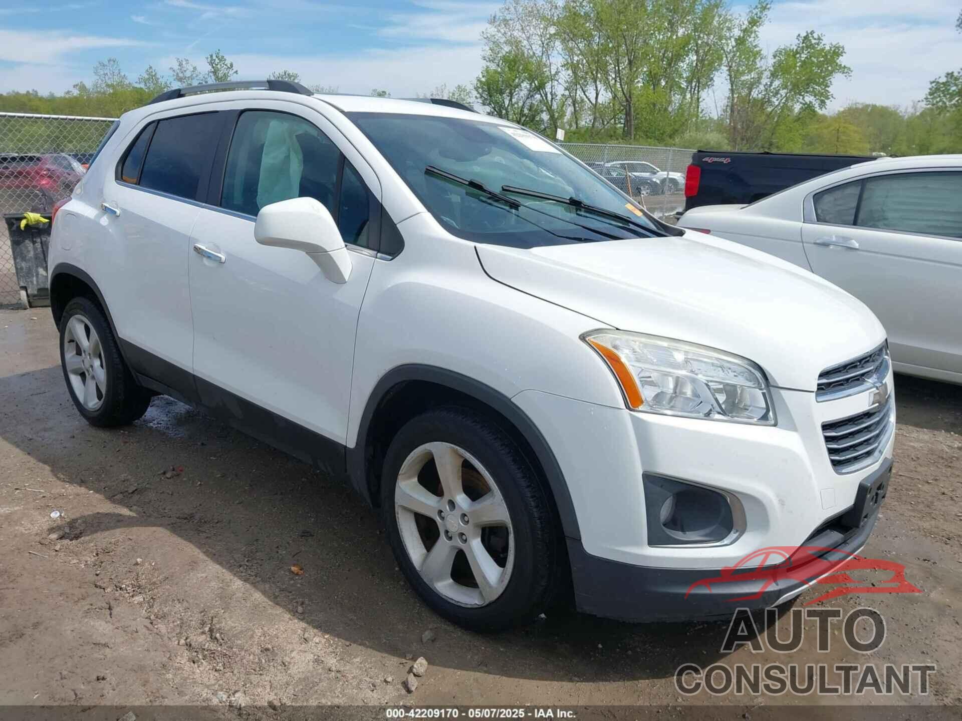 CHEVROLET TRAX 2015 - 3GNCJTSB4FL248118