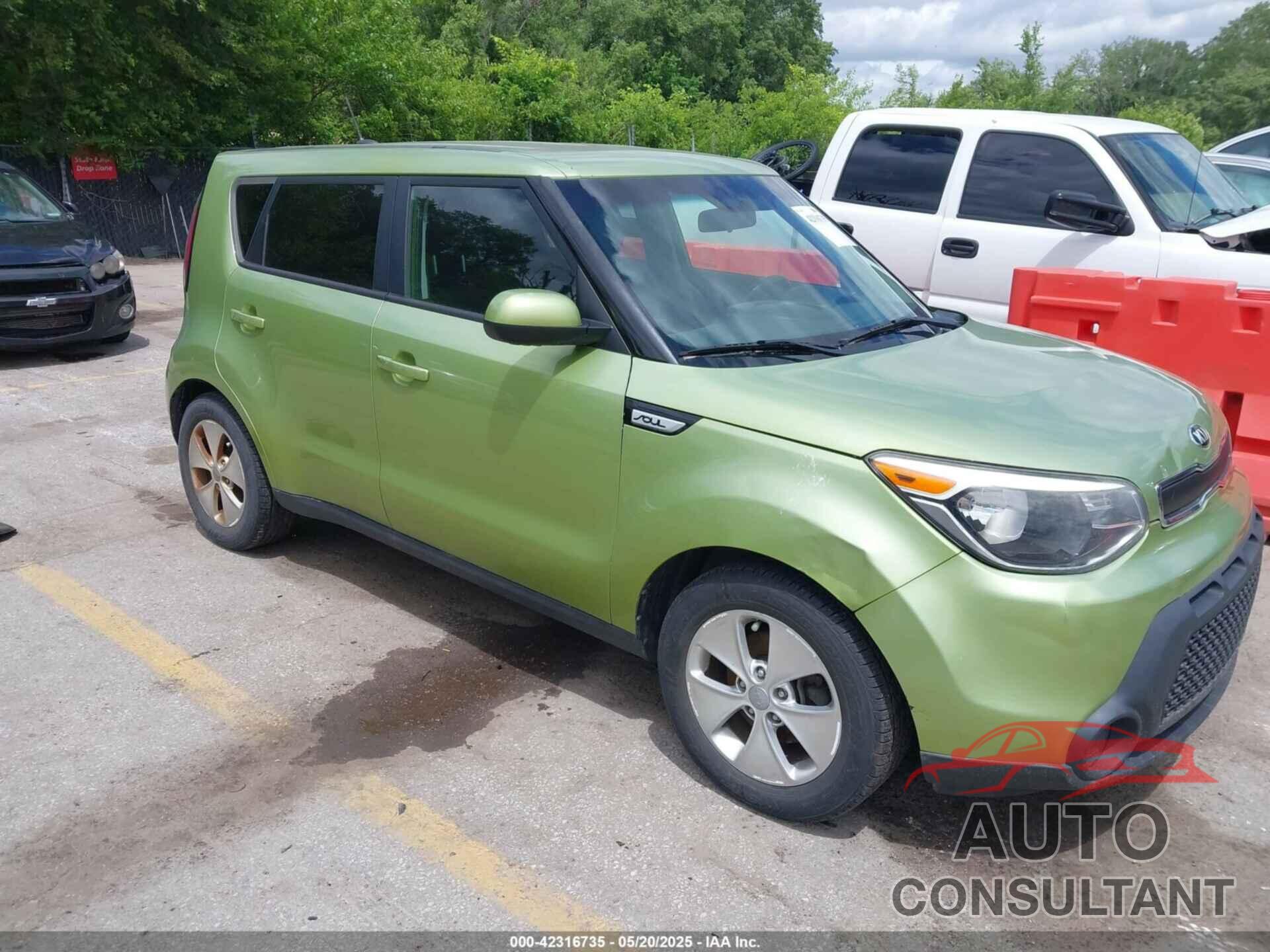KIA SOUL 2016 - KNDJN2A24G7822156