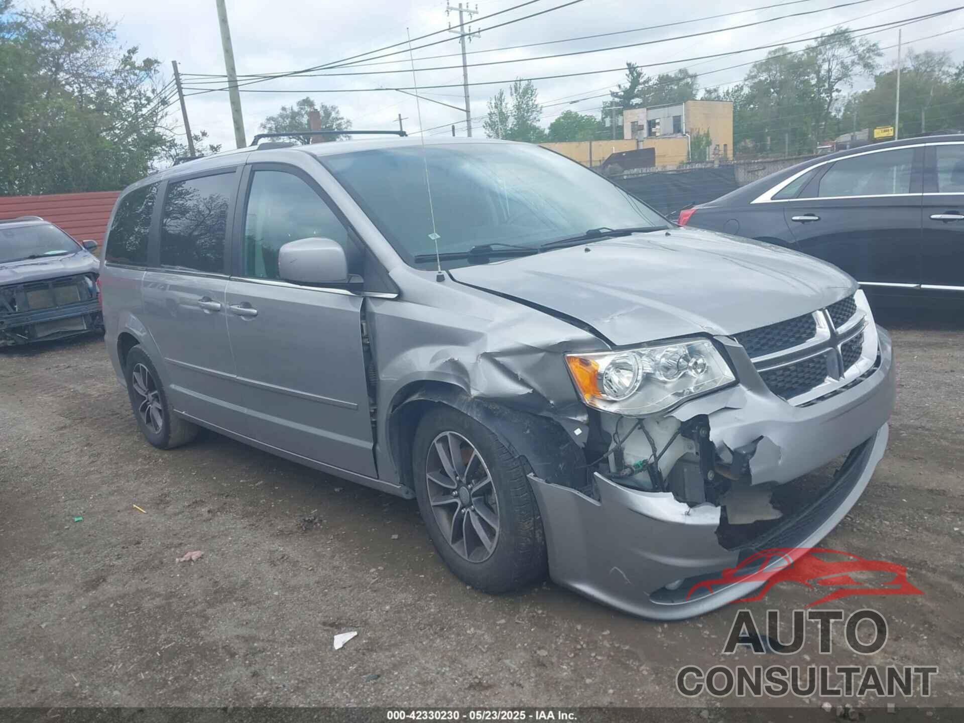 DODGE GRAND CARAVAN 2017 - 2C4RDGCG8HR848917
