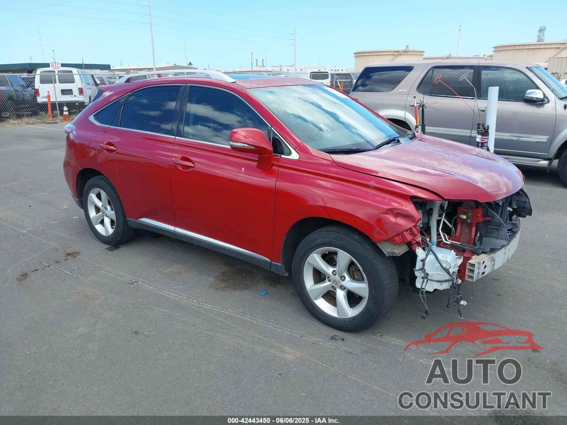 LEXUS RX 350 2010 - JTJZK1BA4A2410185