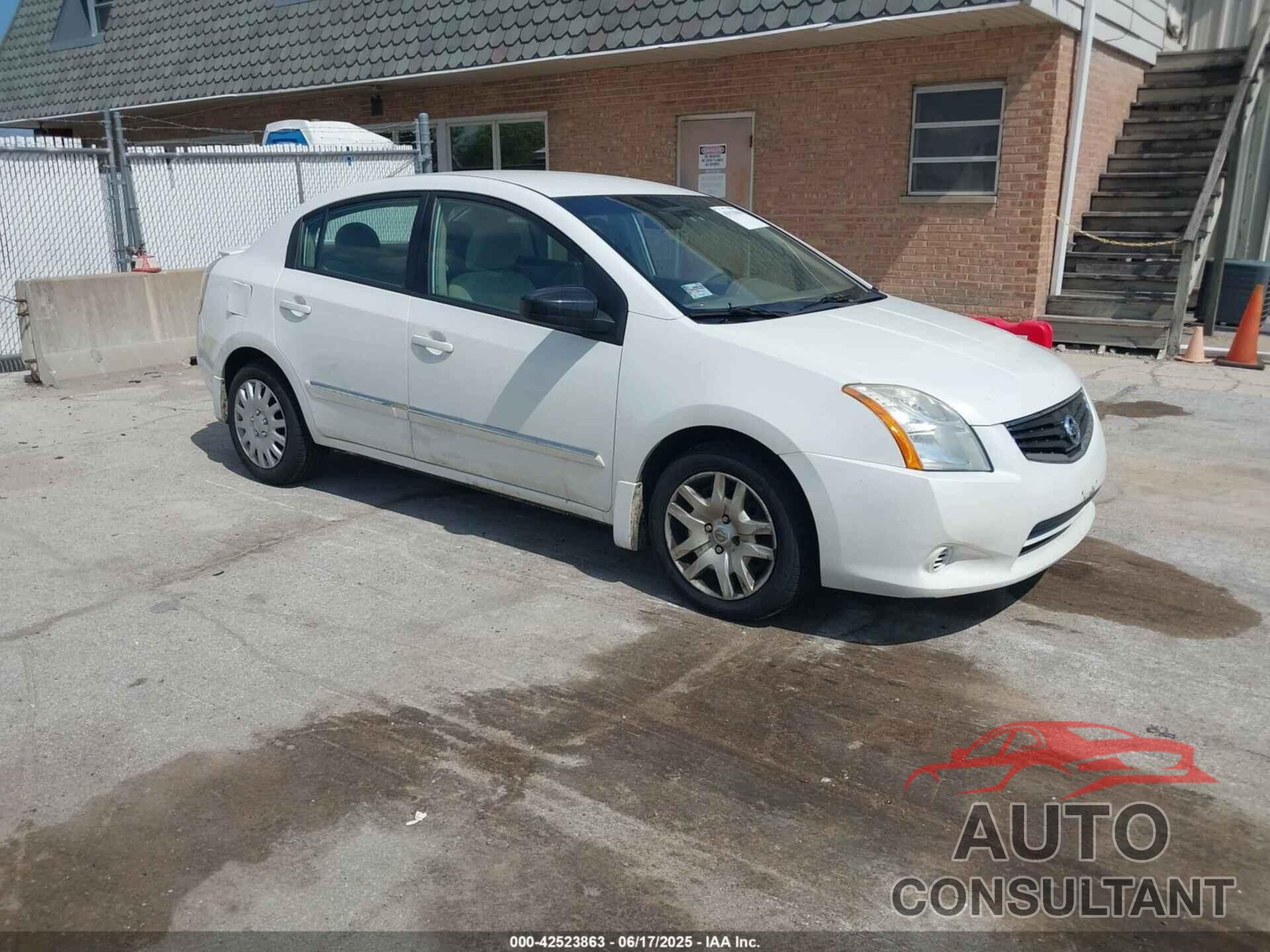 NISSAN SENTRA 2012 - 3N1AB6AP1CL727767