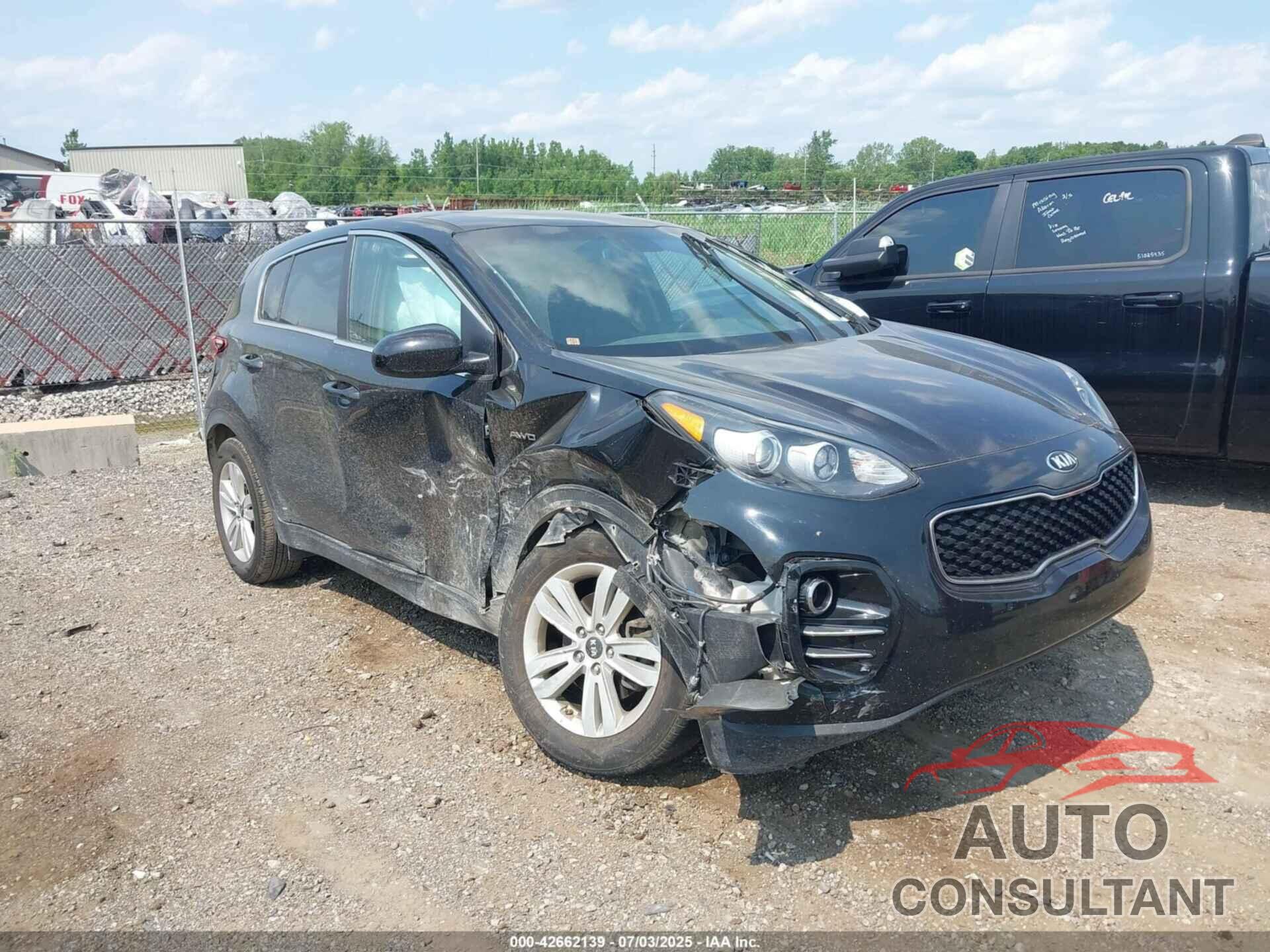 KIA SPORTAGE 2019 - KNDPMCAC4K7584412
