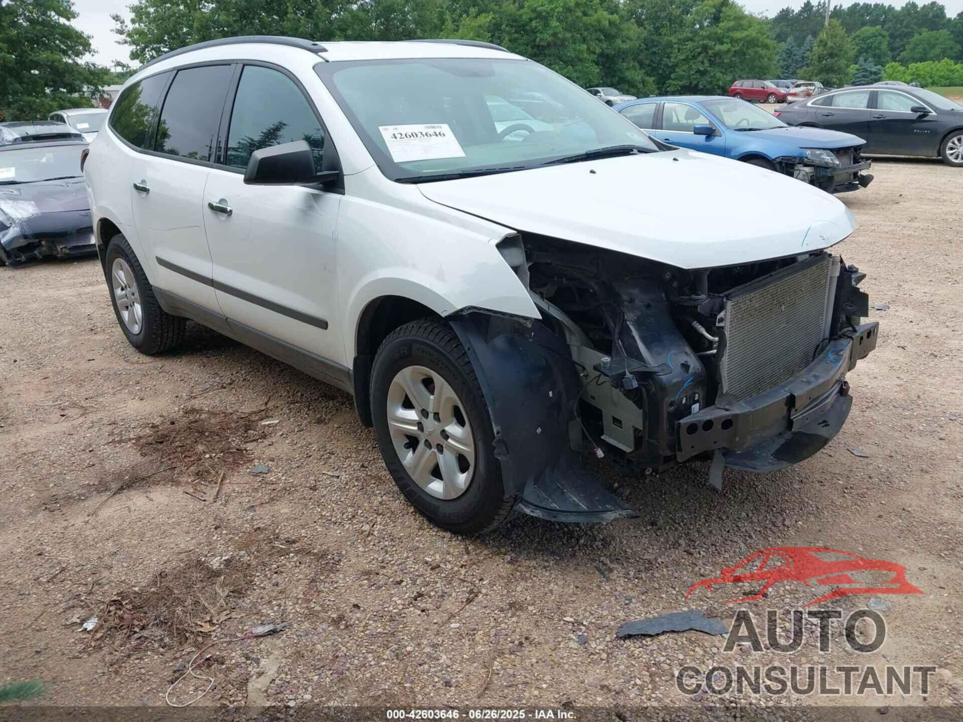 CHEVROLET TRAVERSE 2017 - 1GNKRFKD2HJ296959
