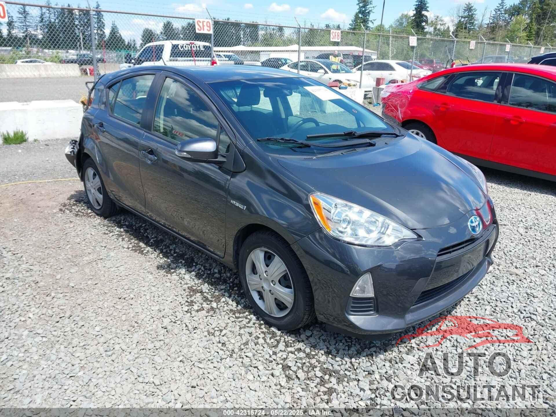 TOYOTA PRIUS C 2014 - JTDKDTB36E1563626