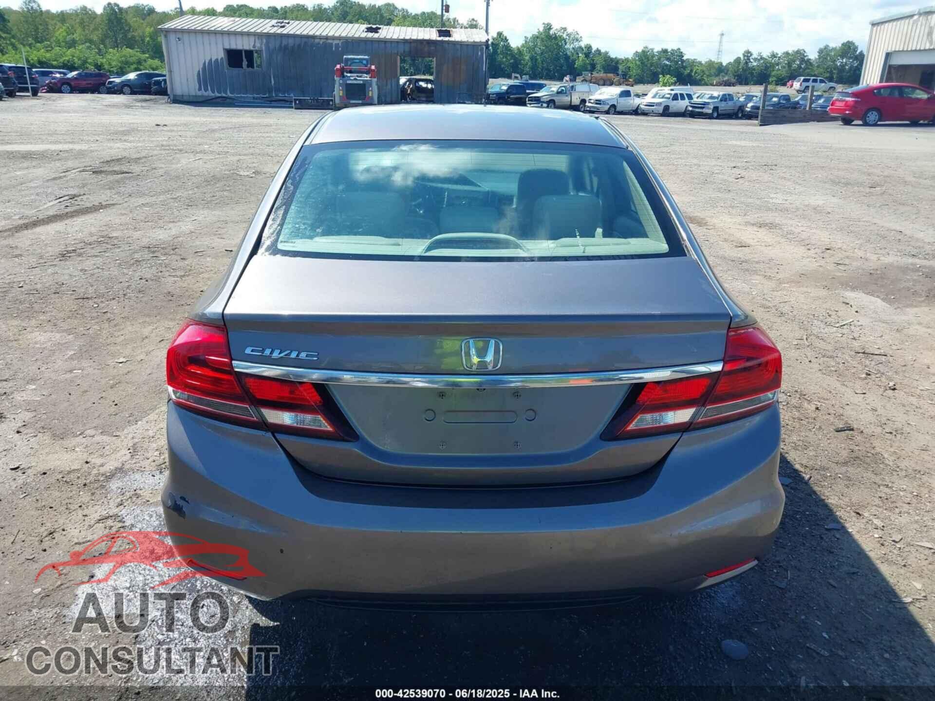 HONDA CIVIC 2013 - 19XFB2F5XDE234792