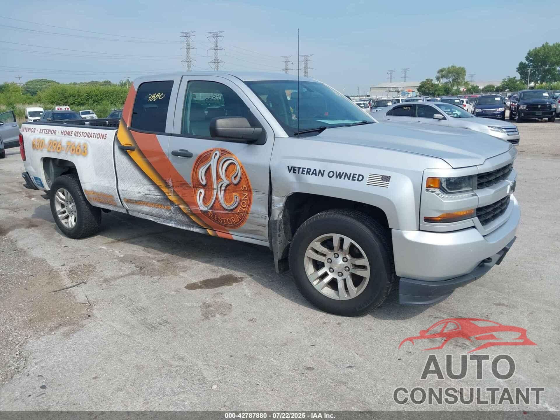 CHEVROLET SILVERADO 1500 2017 - 1GCRCPEC5HZ398145