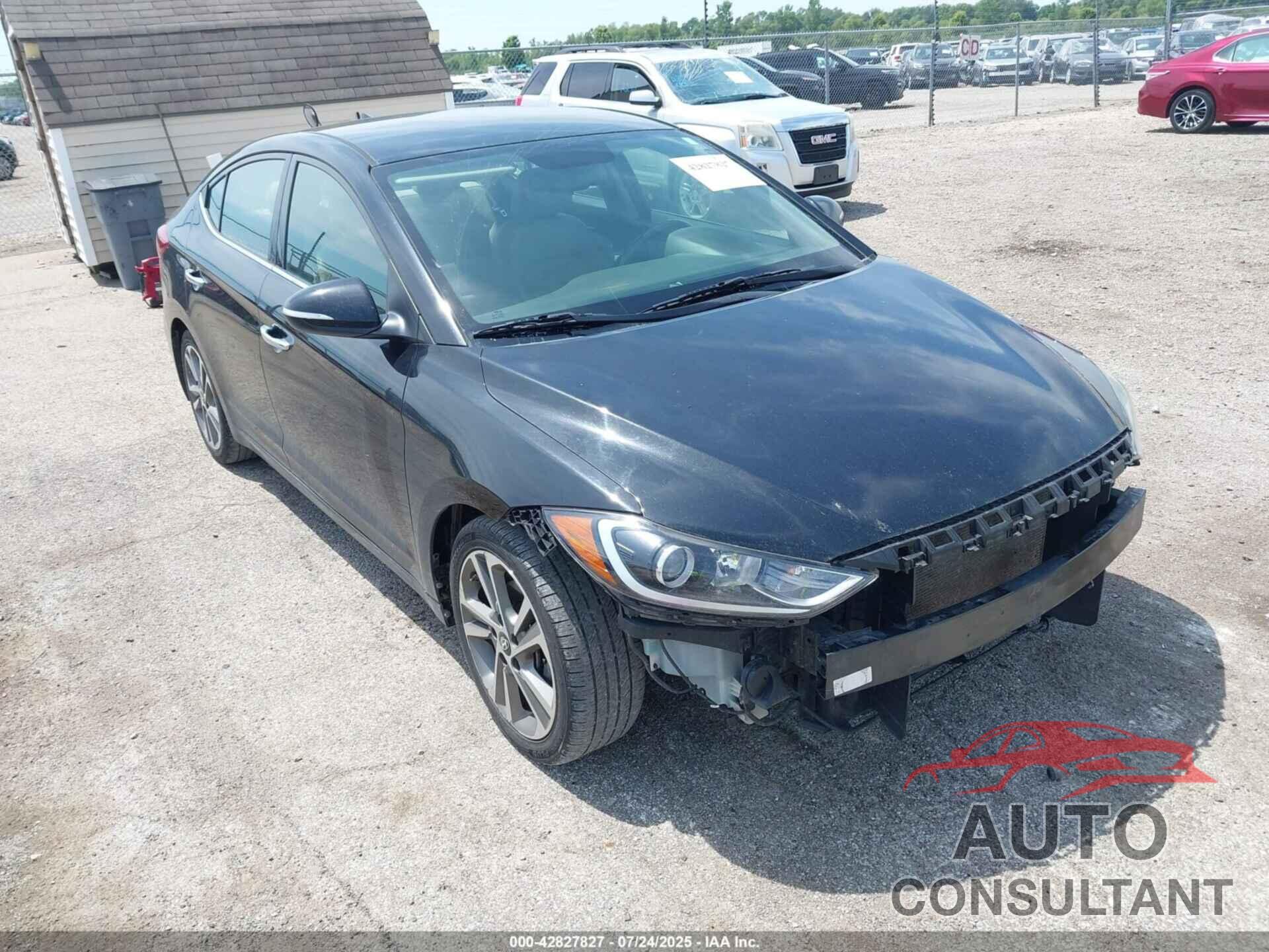 HYUNDAI ELANTRA 2017 - 5NPD84LF7HH159386