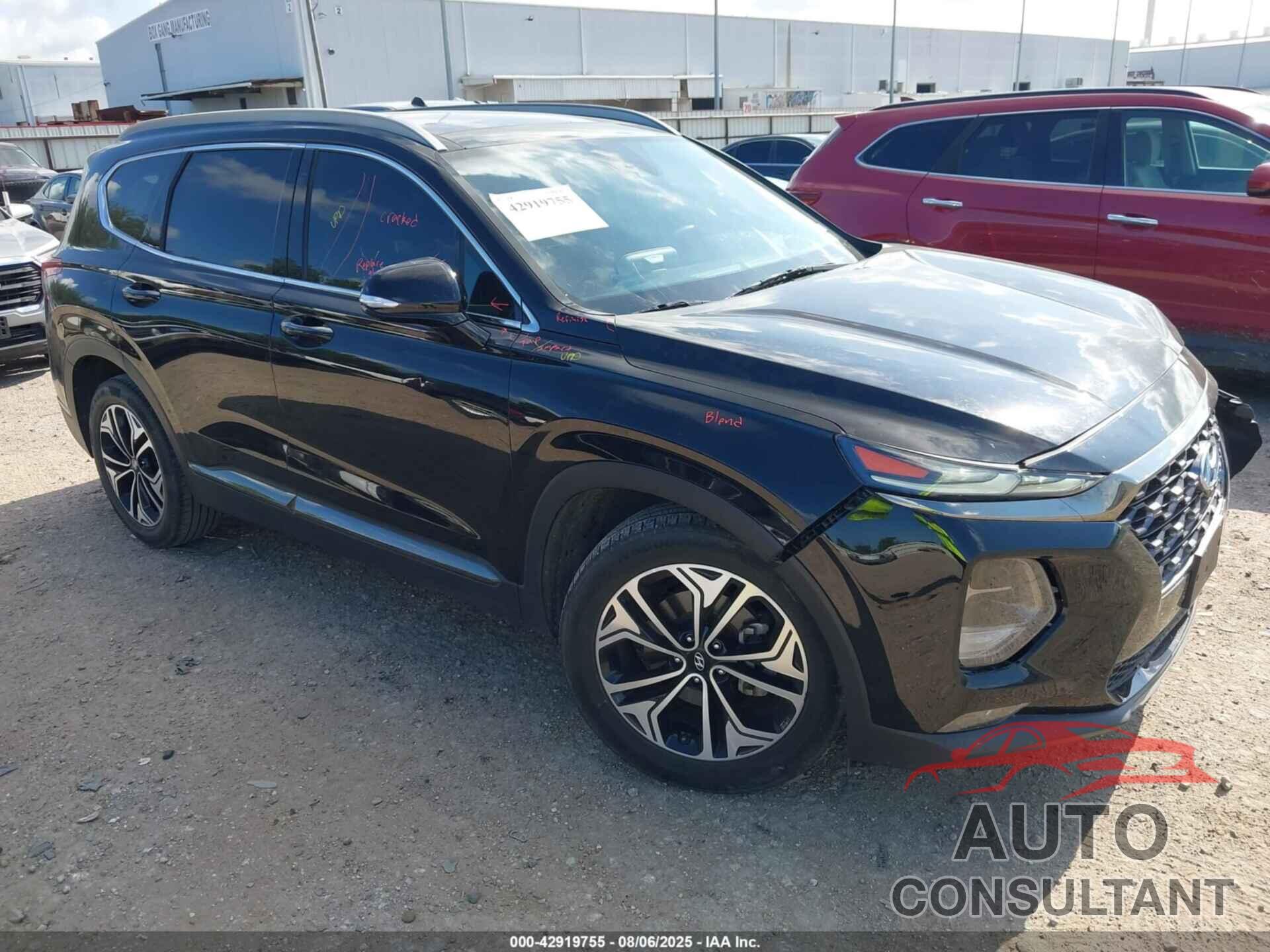 HYUNDAI SANTA FE 2019 - 5NMS53AA1KH072699