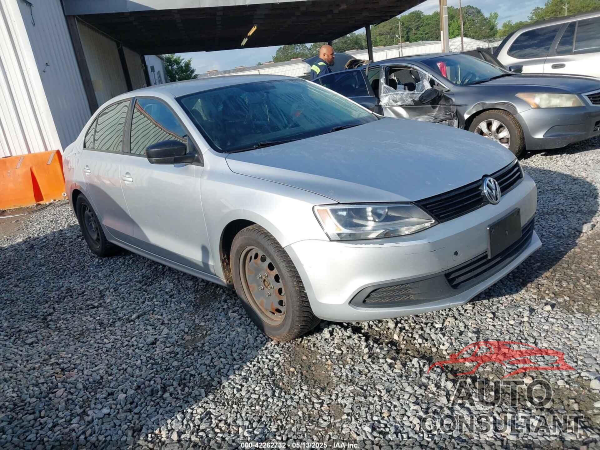 VOLKSWAGEN JETTA 2012 - 3VW2K7AJ9CM394583
