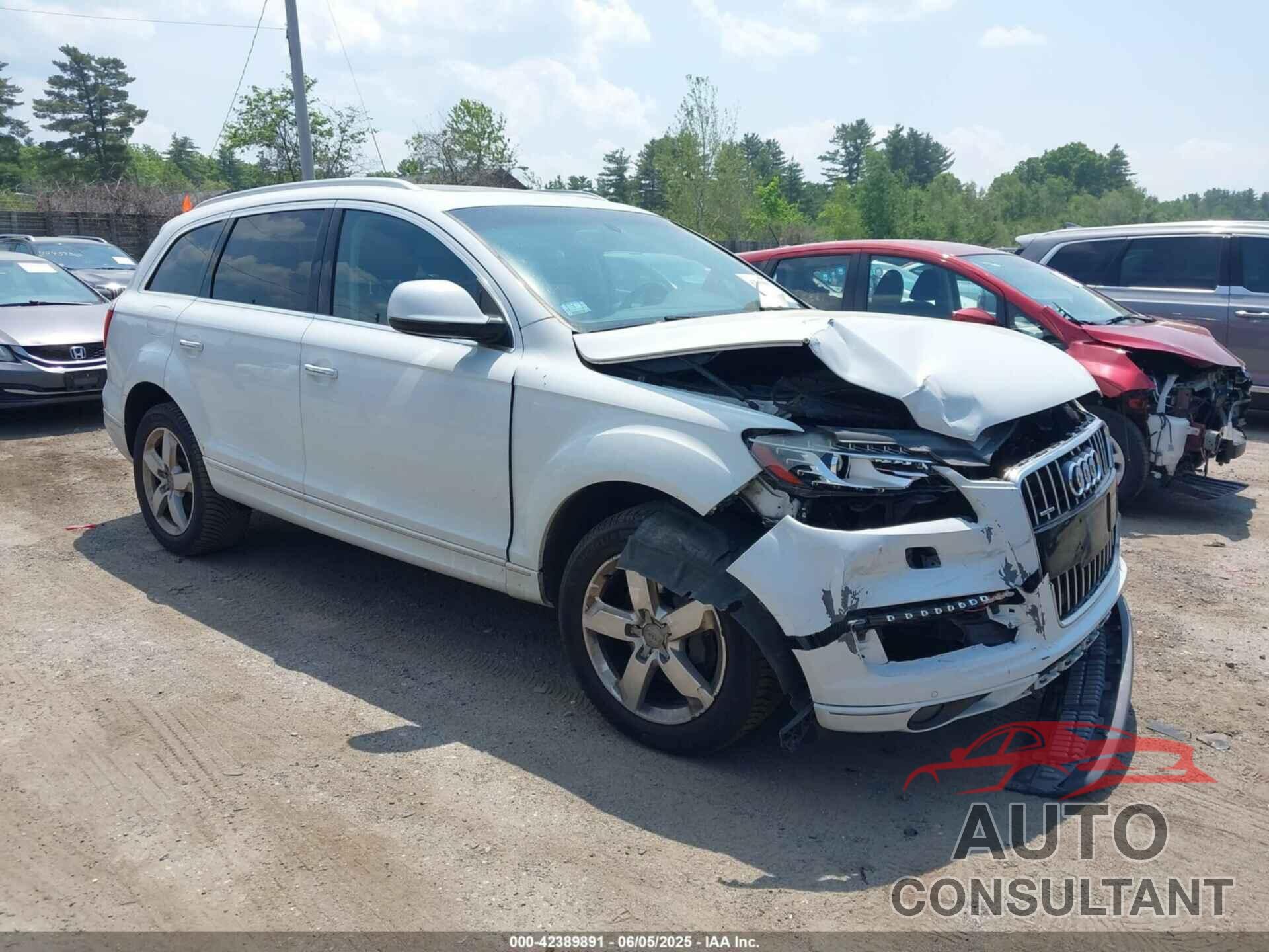 AUDI Q7 2012 - WA1LMAFE8CD008395