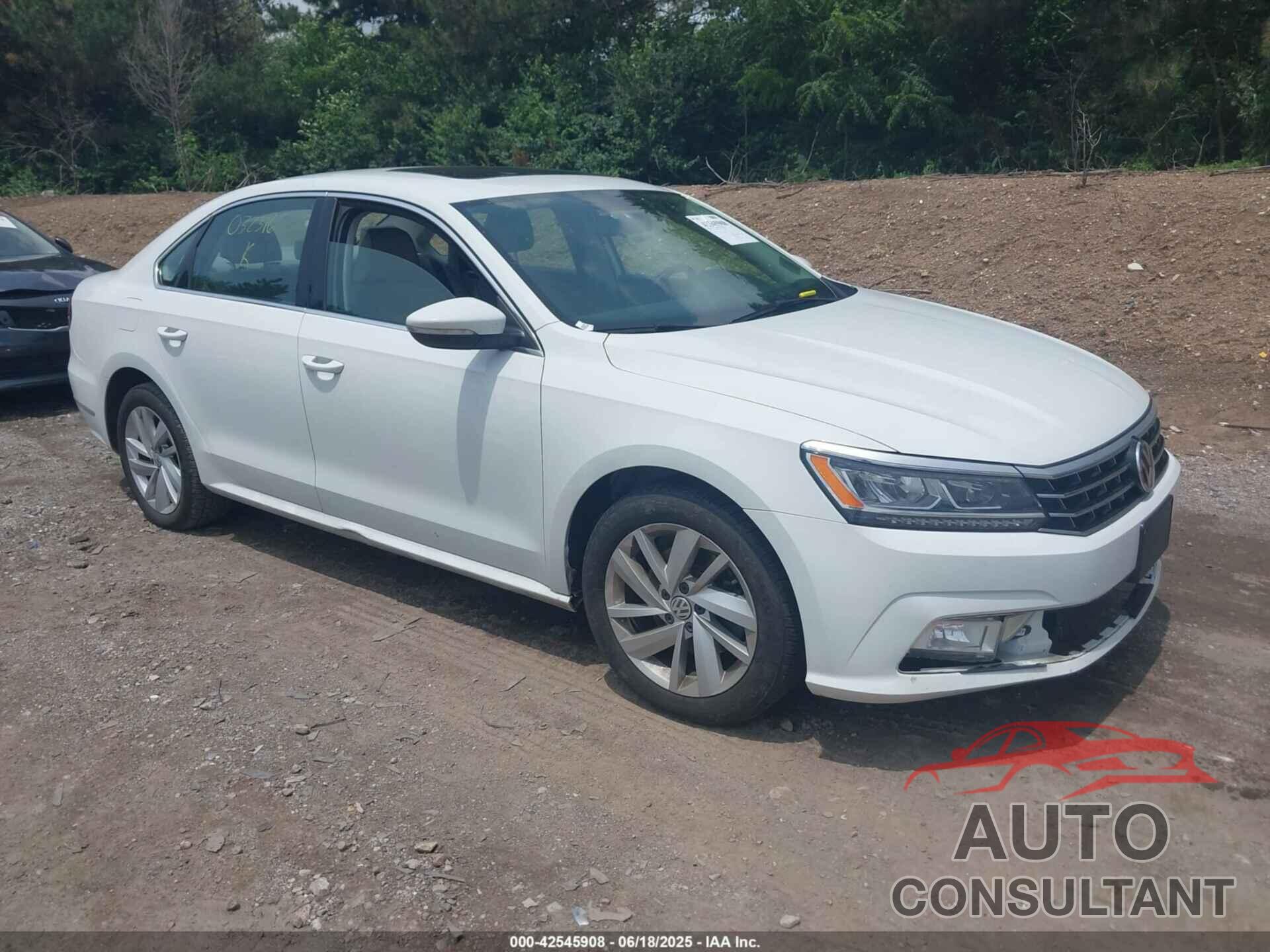 VOLKSWAGEN PASSAT 2018 - 1VWBA7A33JC032316