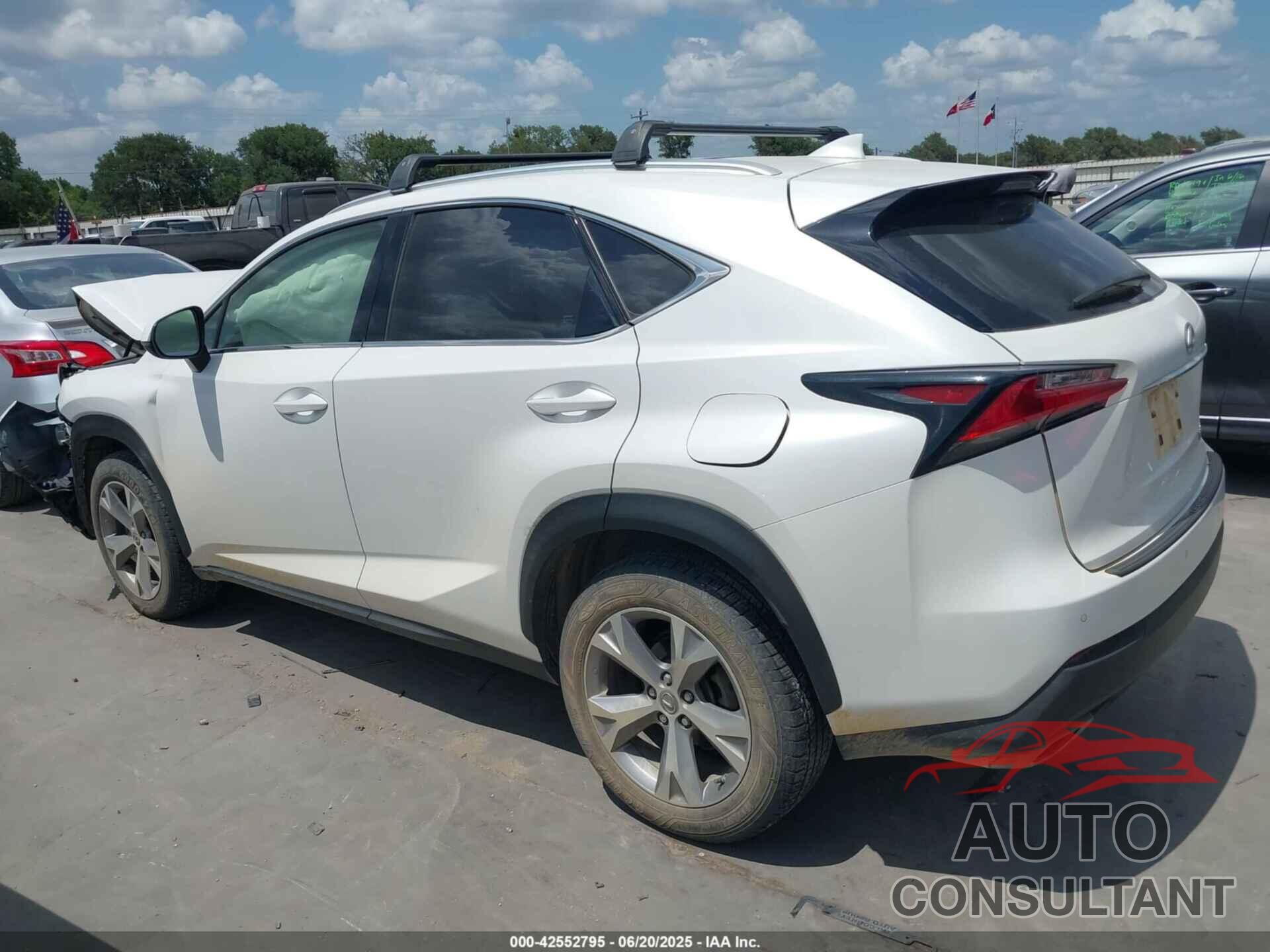 LEXUS NX 200T 2017 - JTJYARBZ5H2055170