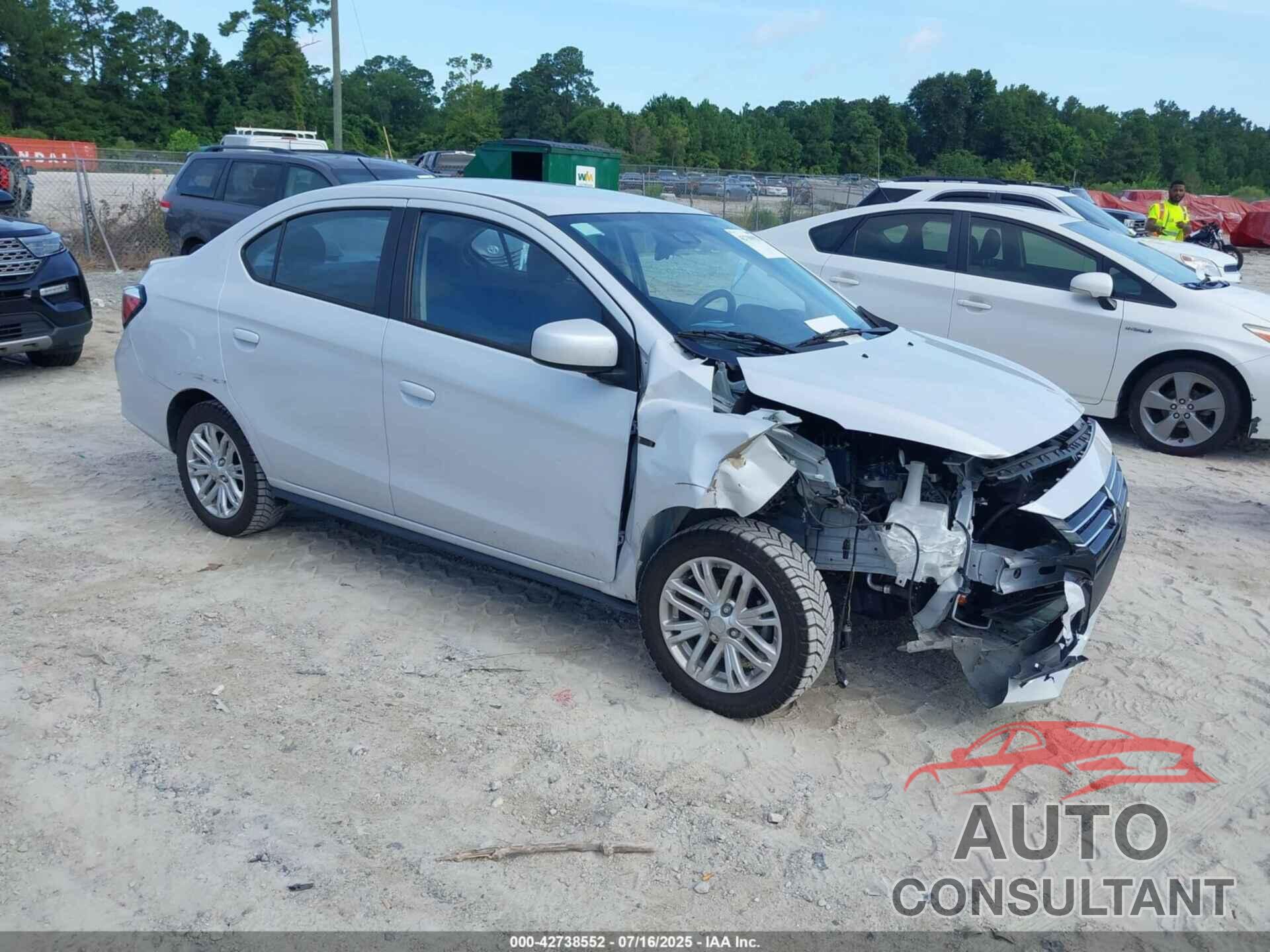 MITSUBISHI MIRAGE 2023 - ML32FUFJ7PHF02066