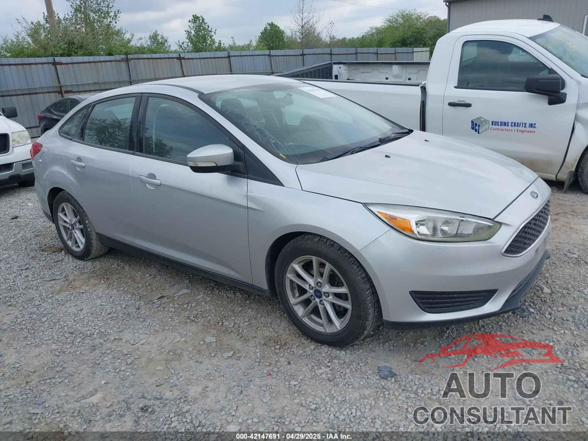 FORD FOCUS 2016 - 1FADP3F2XGL371933