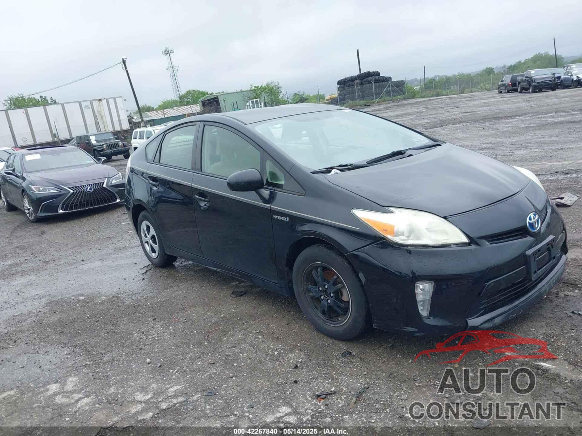 TOYOTA PRIUS 2013 - JTDKN3DU8D1729274