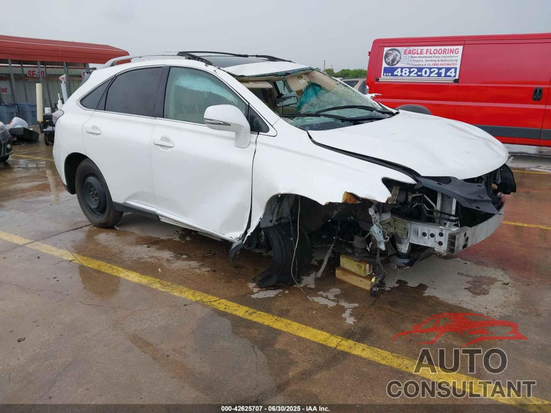 LEXUS RX 350 2010 - 2T2BK1BA9AC044936