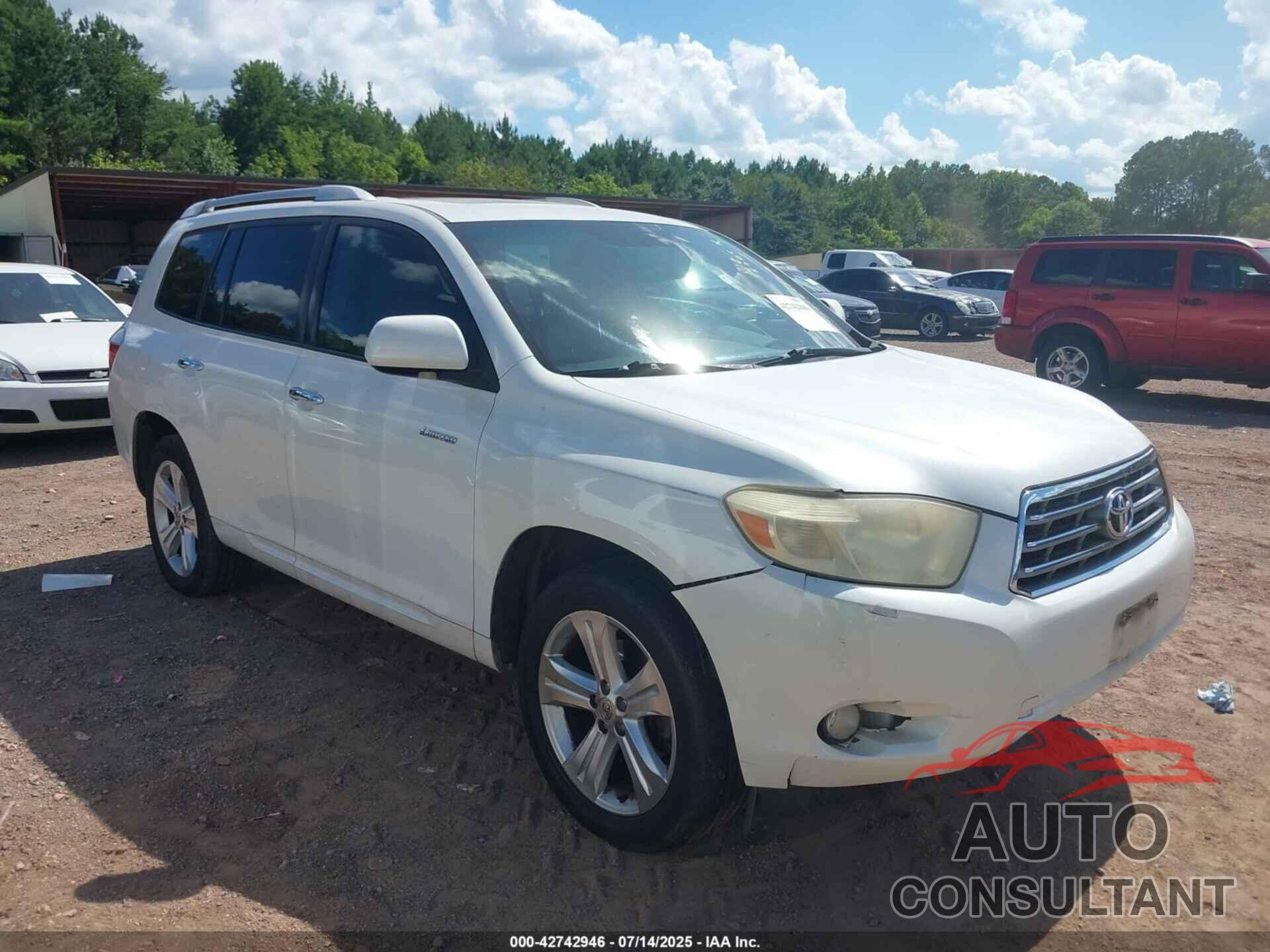 TOYOTA HIGHLANDER 2009 - JTEDS42A892083201