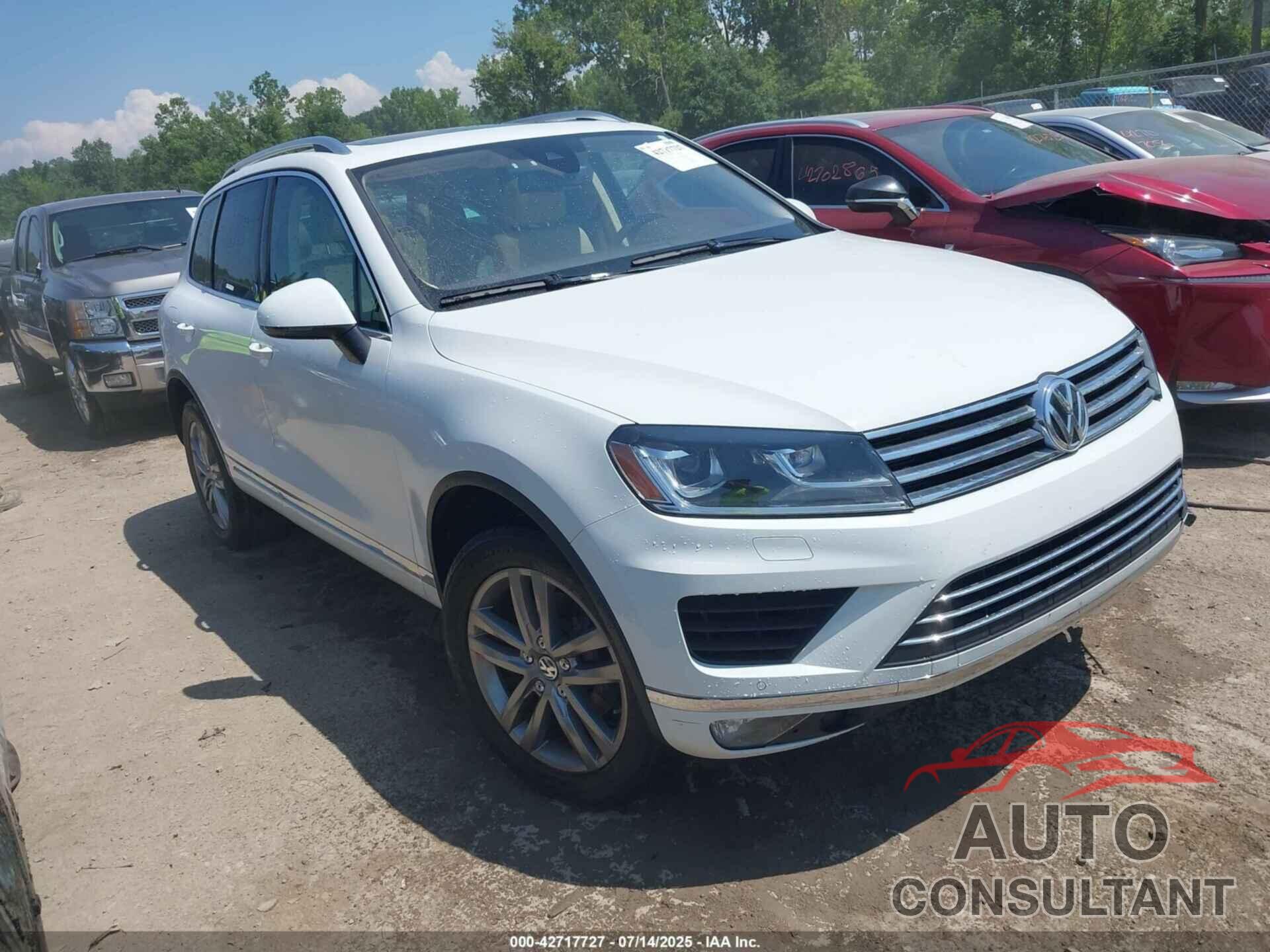 VOLKSWAGEN TOUAREG 2016 - WVGEF9BP6GD006015