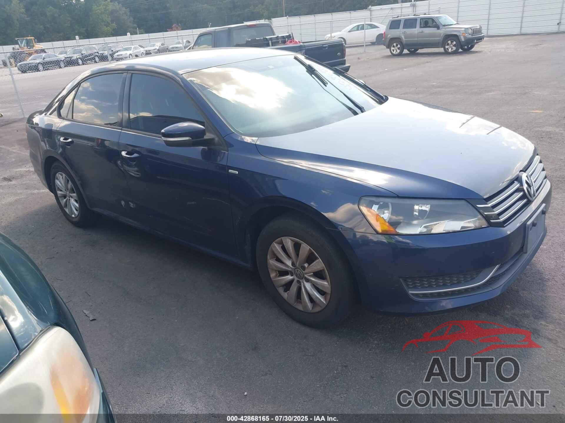 VOLKSWAGEN PASSAT 2014 - 1VWAT7A35EC077155