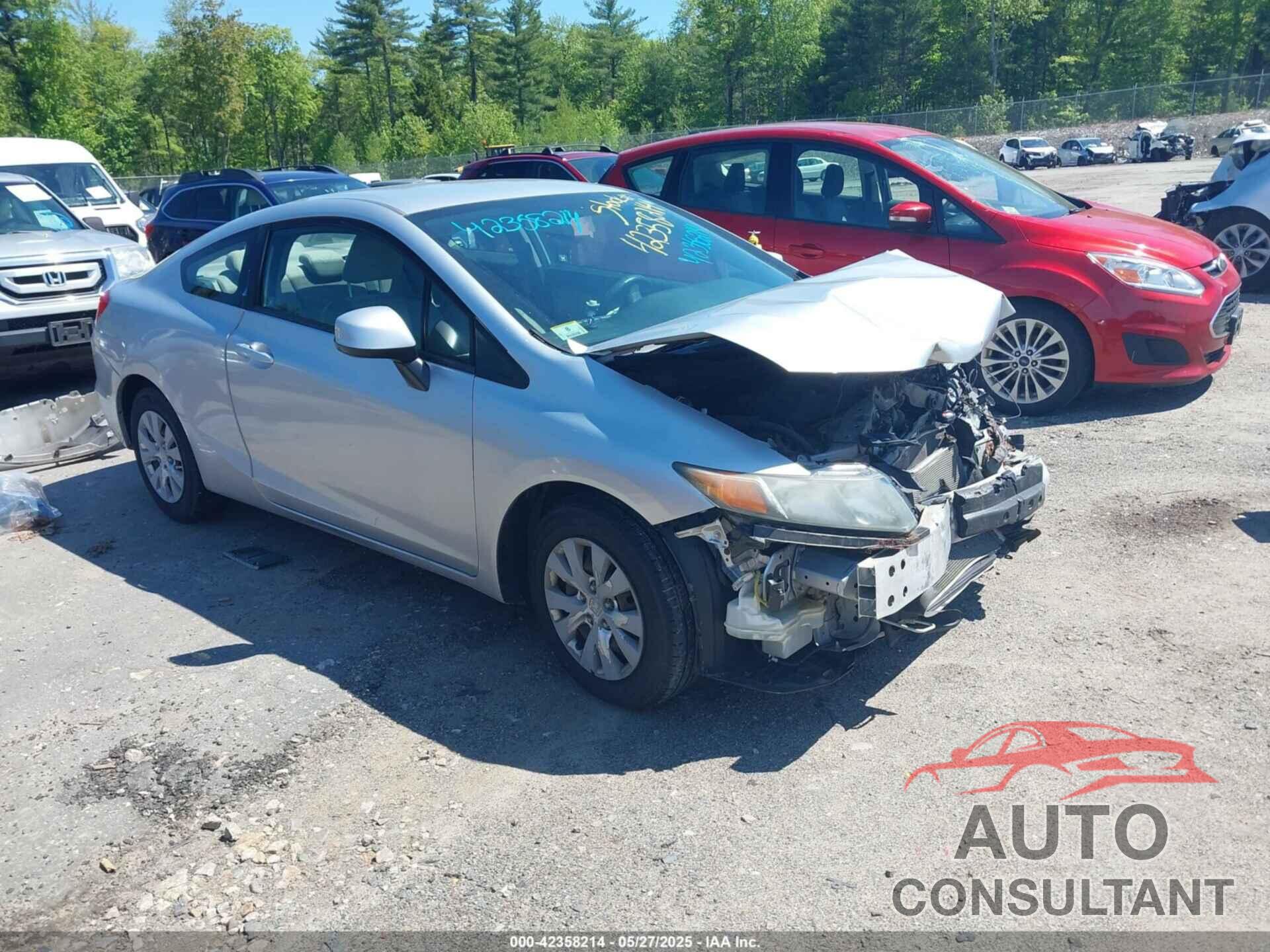HONDA CIVIC 2012 - 2HGFG3B5XCH530817