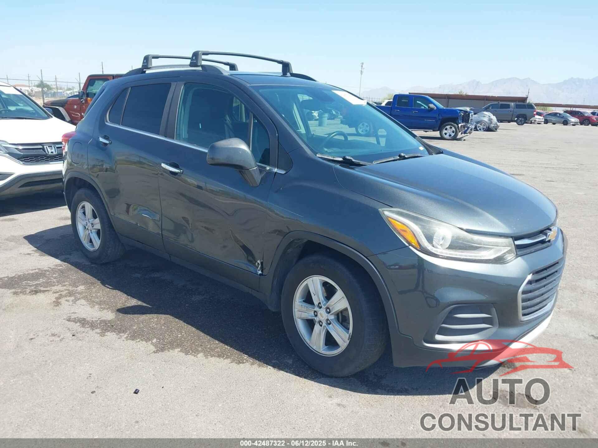 CHEVROLET TRAX 2017 - KL7CJLSB4HB108709