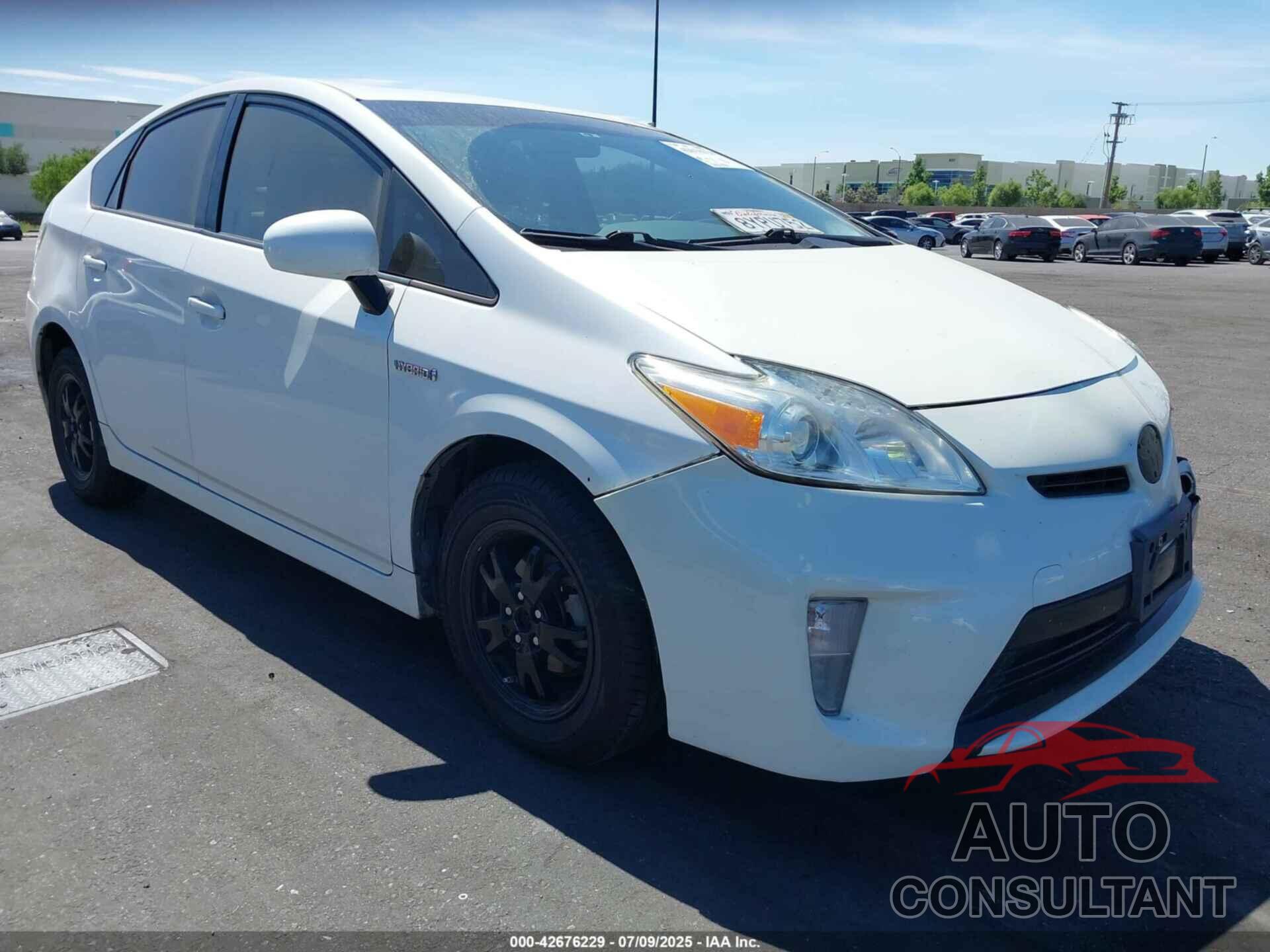 TOYOTA PRIUS 2013 - JTDKN3DU2D5543321