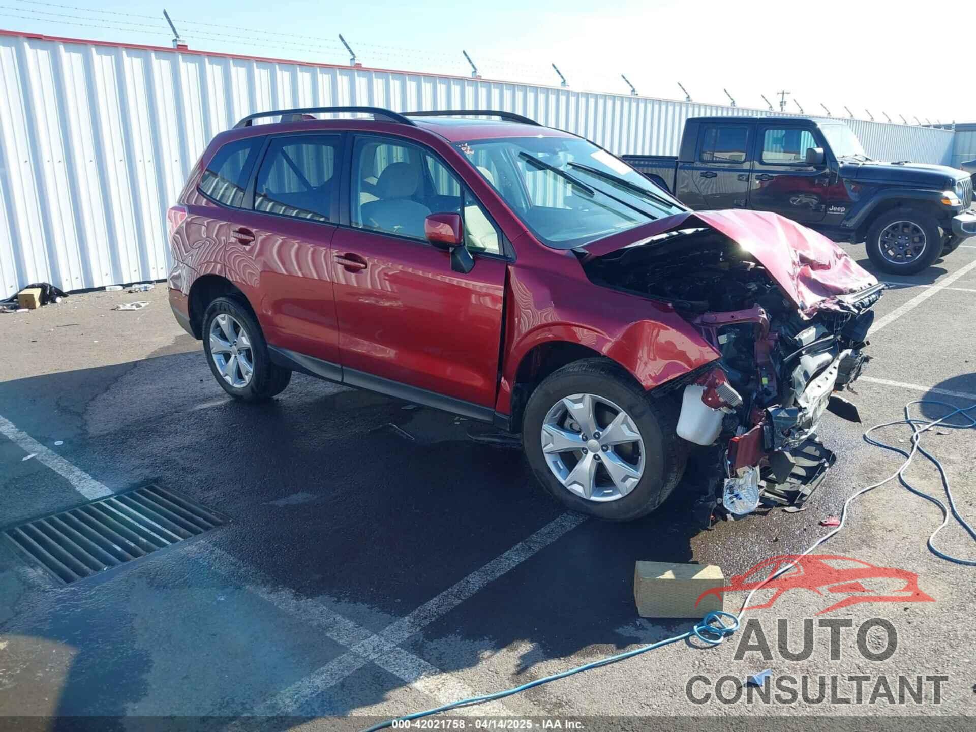 SUBARU FORESTER 2016 - JF2SJADC3GH566182