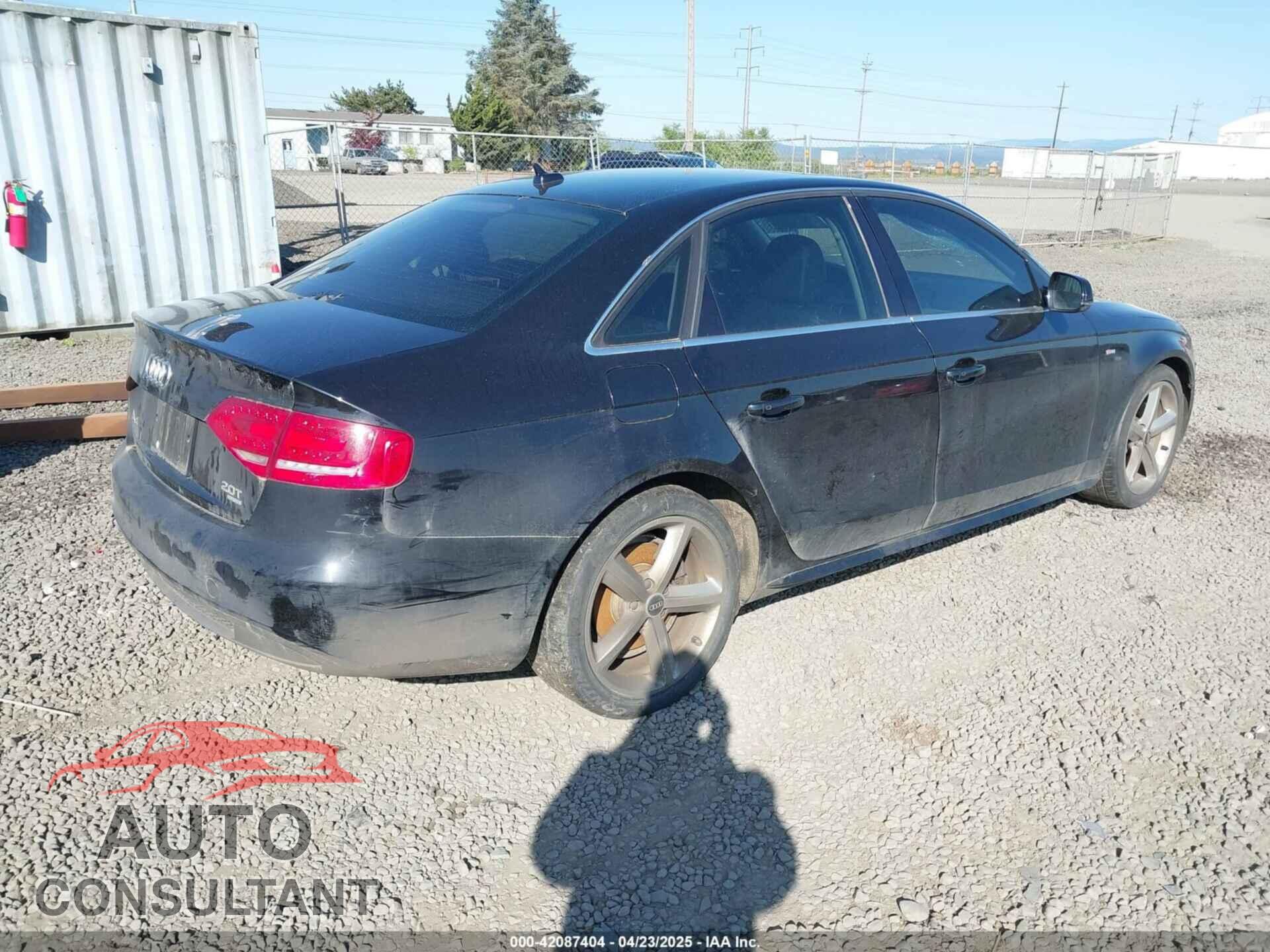 AUDI A4 2012 - WAUFFAFL2CA118806