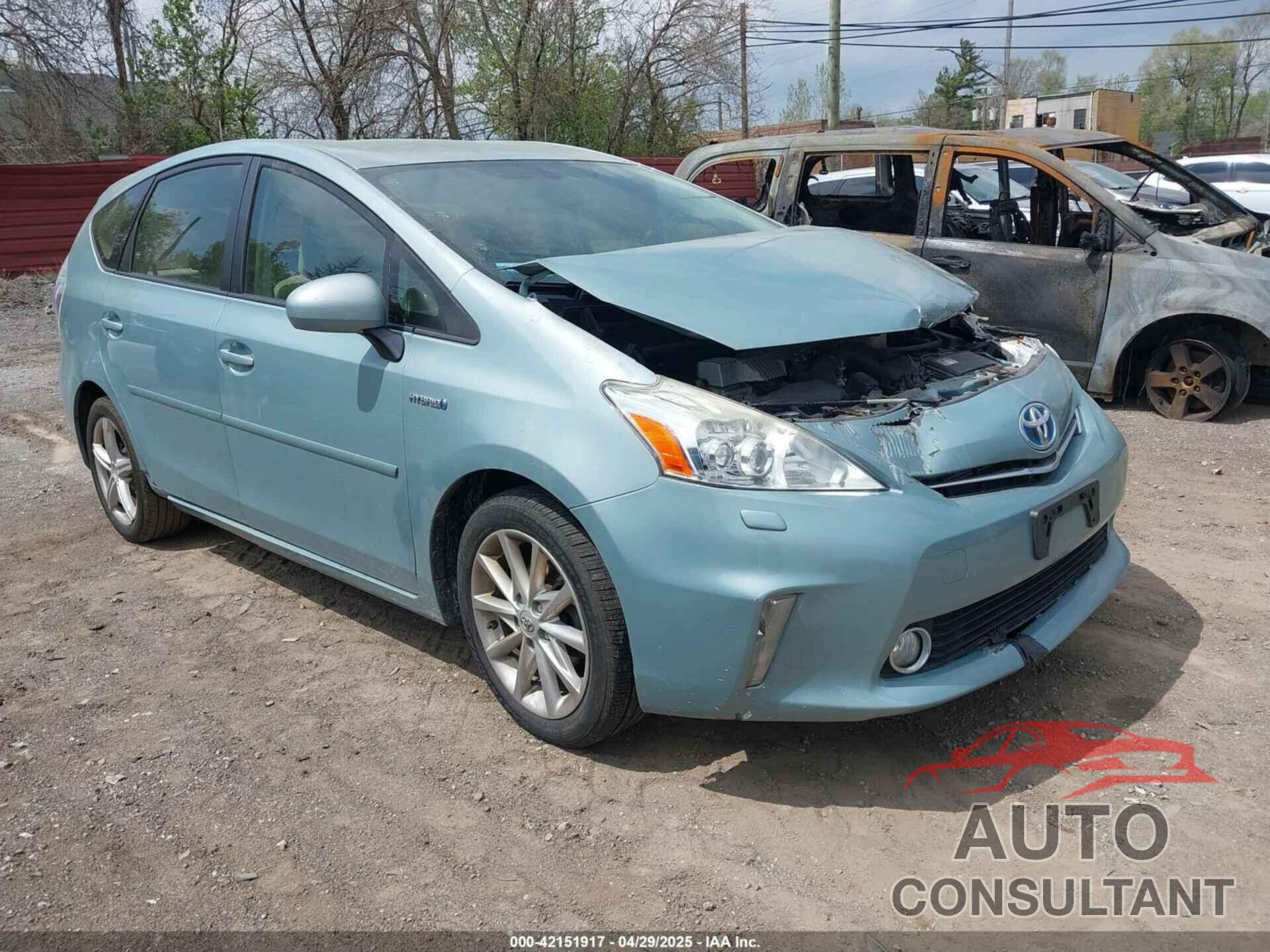 TOYOTA PRIUS V 2014 - JTDZN3EU5EJ004200