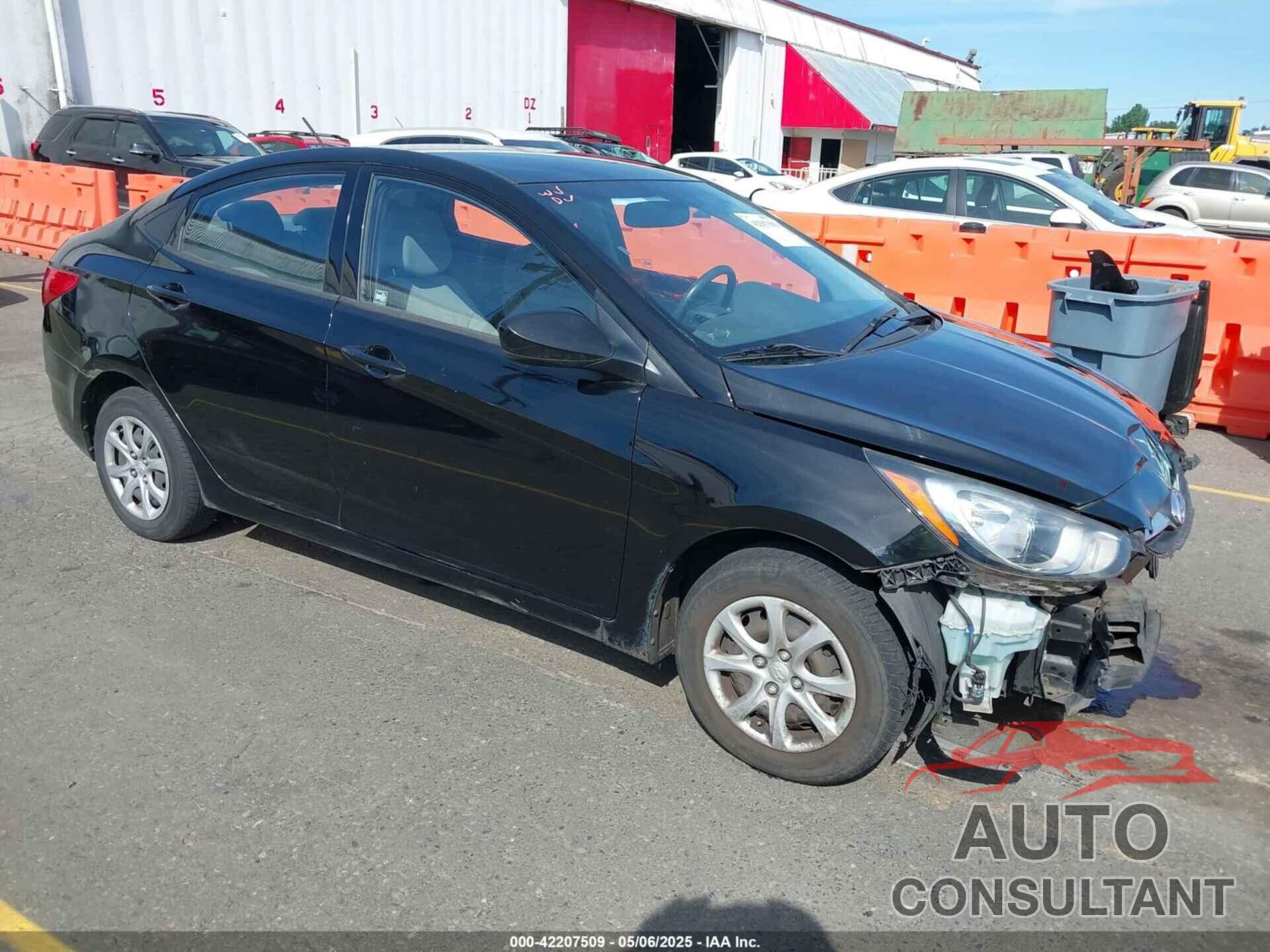 HYUNDAI ACCENT 2013 - KMHCT4AE9DU352588