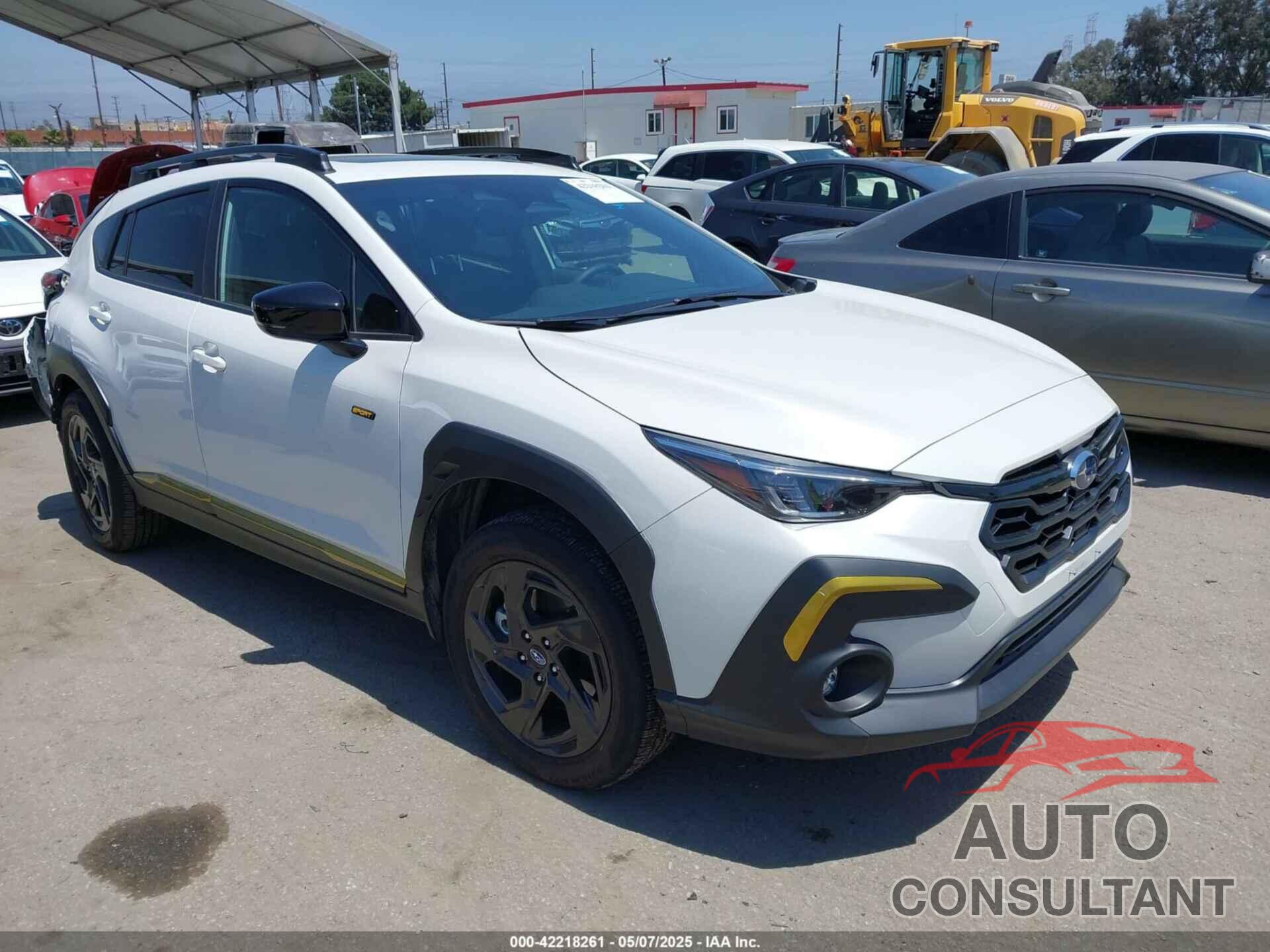SUBARU CROSSTREK 2024 - 4S4GUHF60R3828568