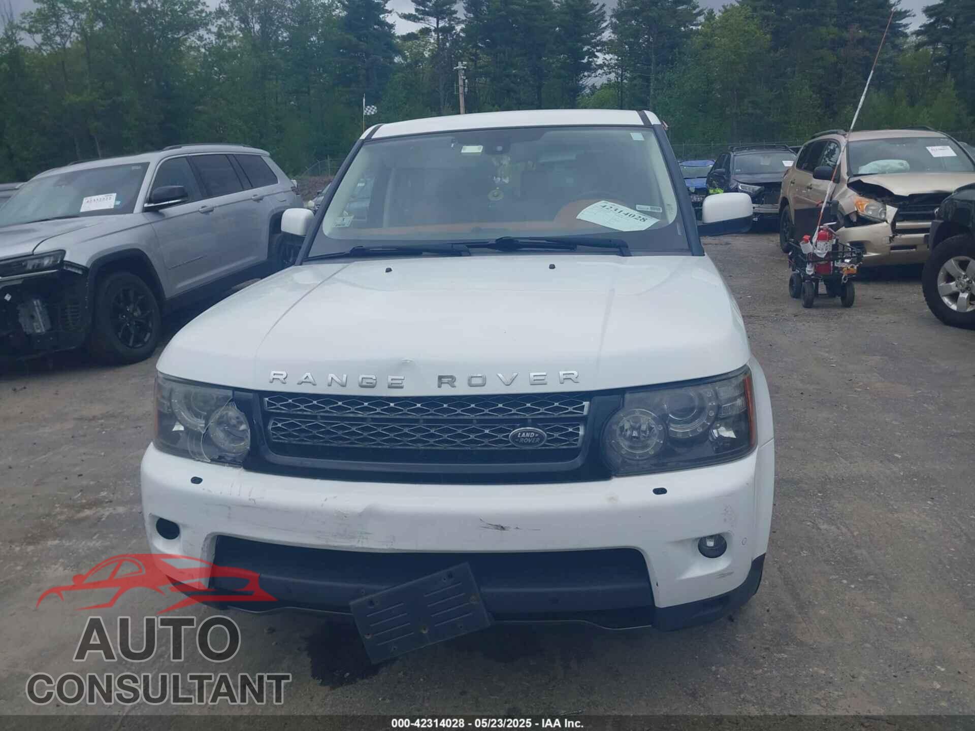 LAND ROVER RANGE ROVER SPORT 2012 - SALSK2D43CA737244