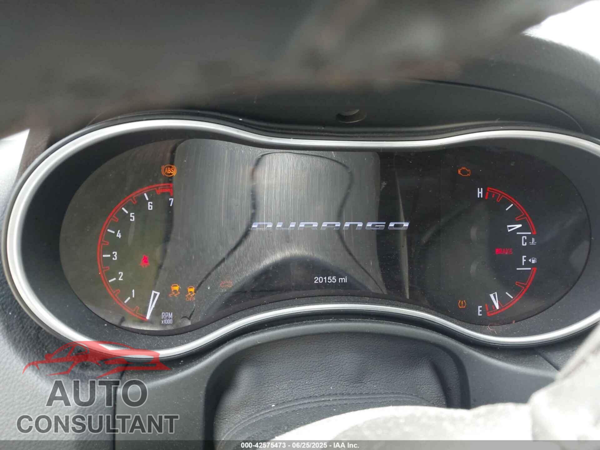 DODGE DURANGO 2020 - 1C4RDJFG4LC352409