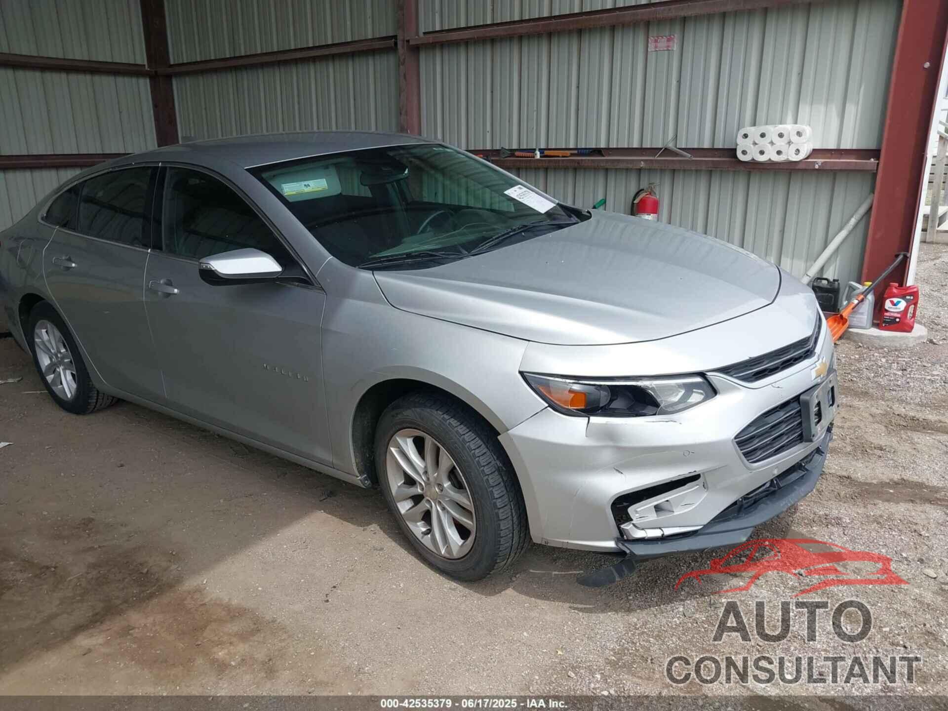 CHEVROLET MALIBU 2016 - 1G1ZE5ST4GF318796