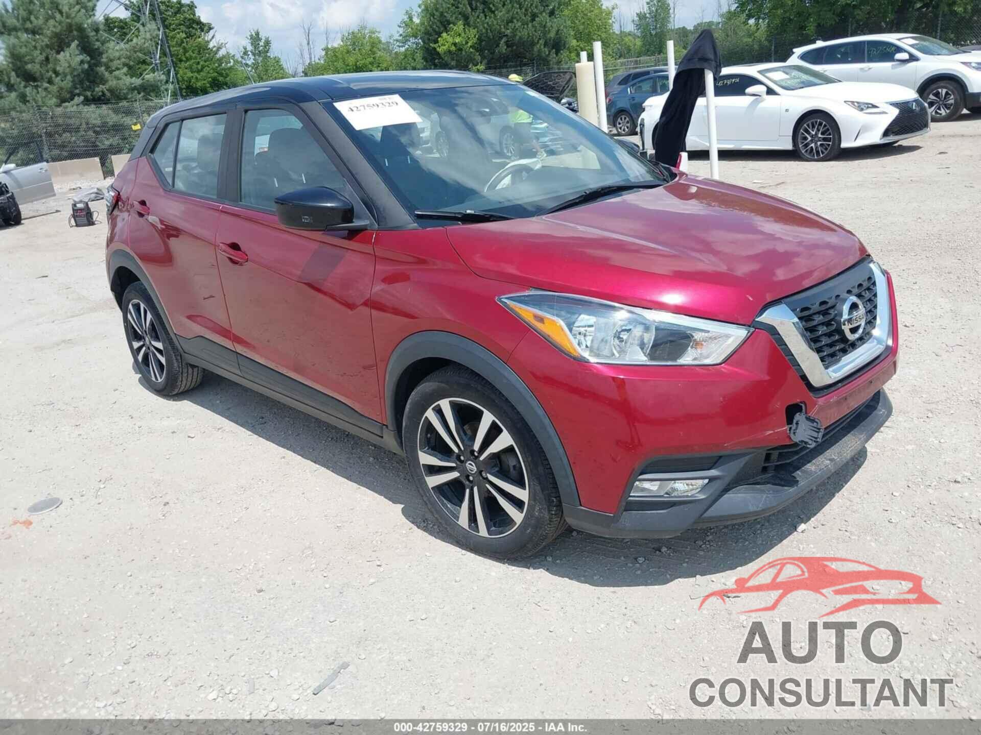 NISSAN KICKS 2019 - 3N1CP5CU8KL563438
