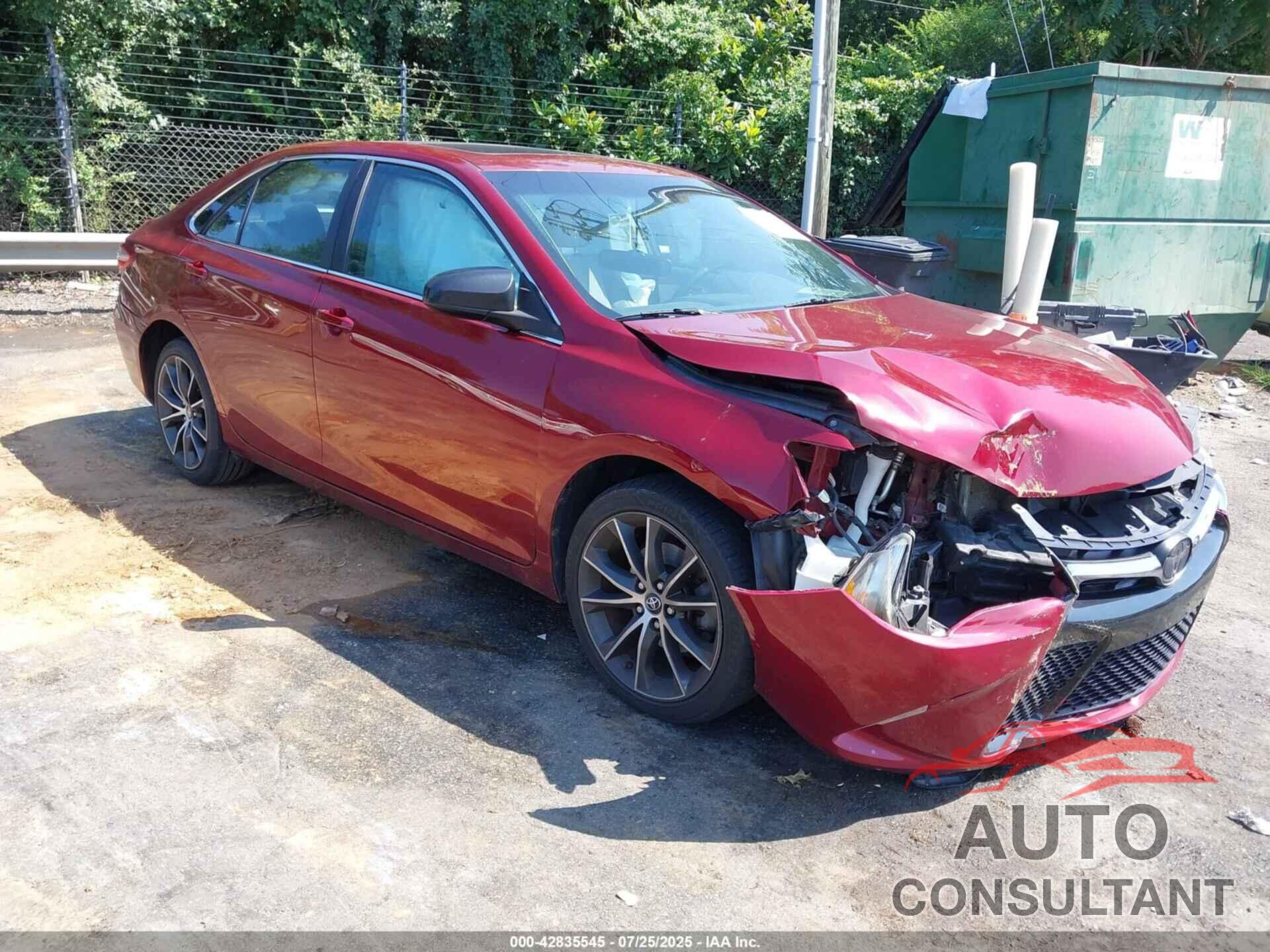 TOYOTA CAMRY 2017 - 4T1BF1FK0HU702468