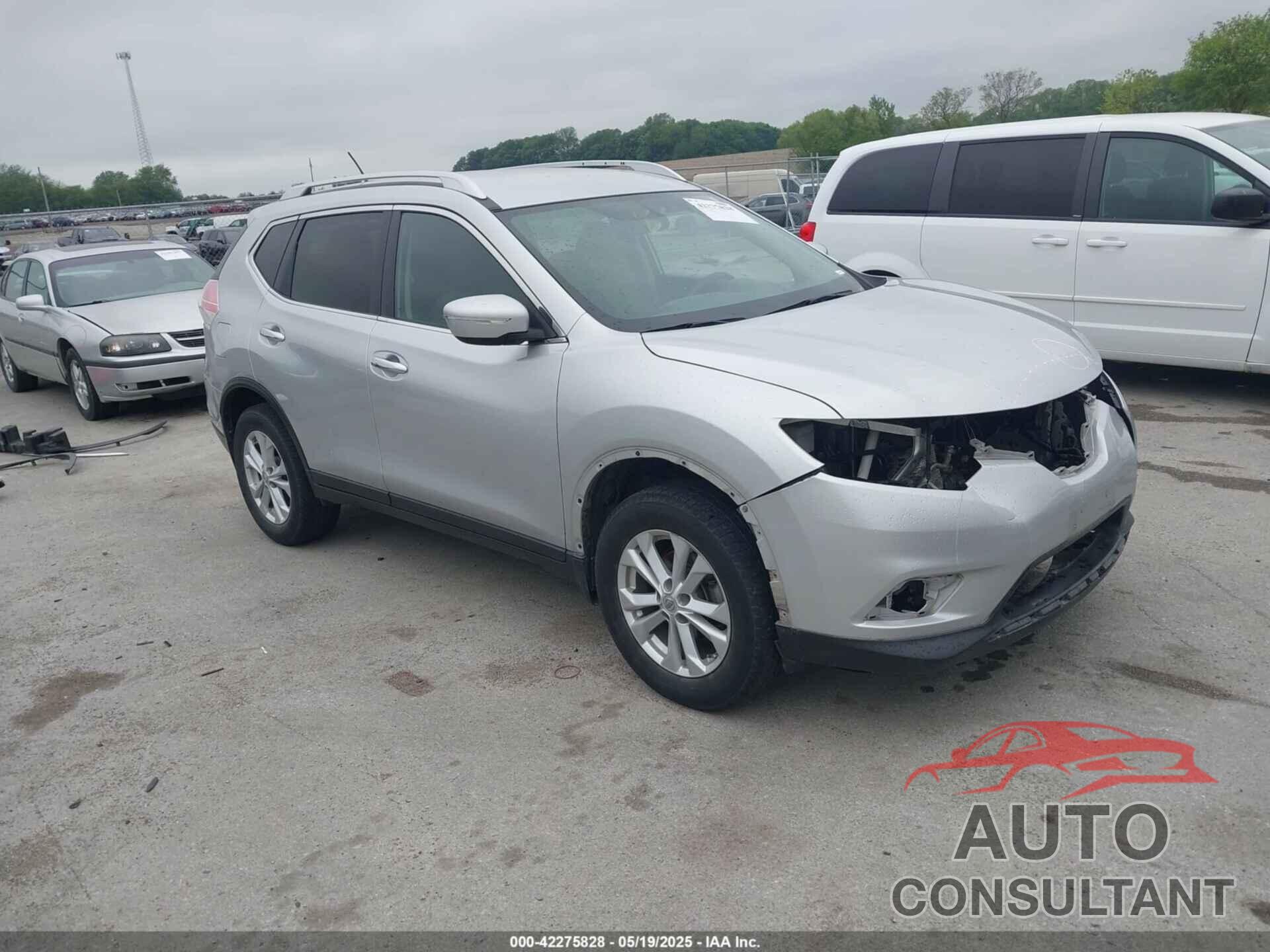 NISSAN ROGUE 2015 - KNMAT2MVXFP508005