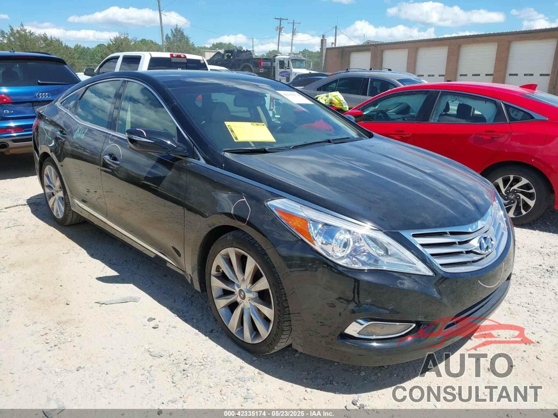 HYUNDAI AZERA 2013 - KMHFH4JG9DA297433