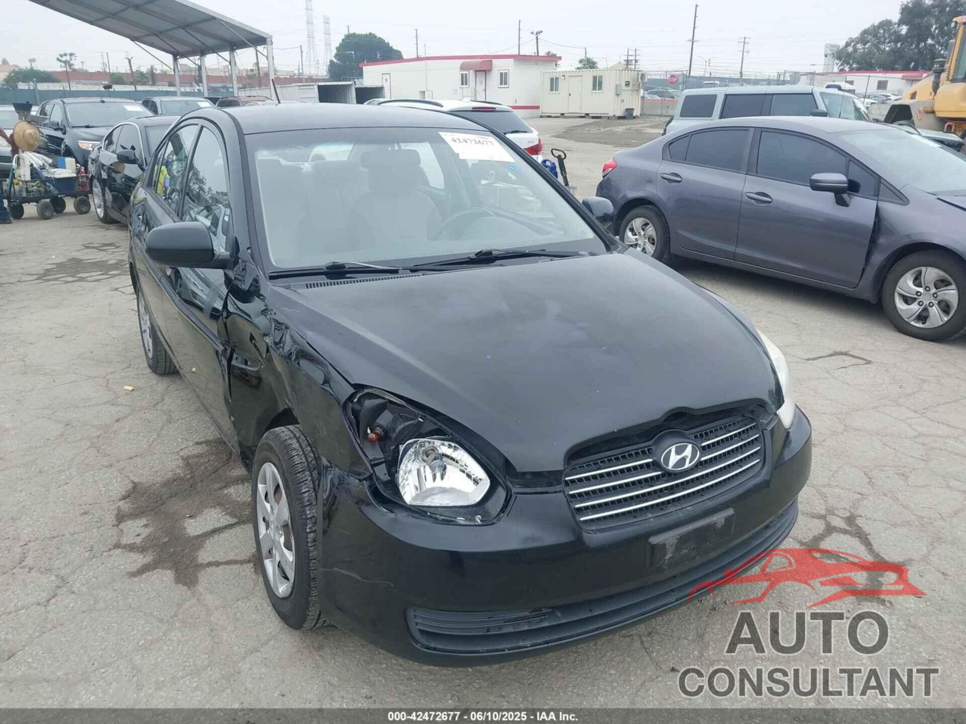 HYUNDAI ACCENT 2011 - KMHCN4AC9BU618438