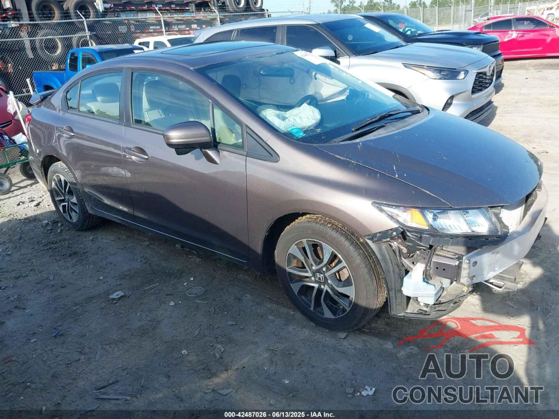 HONDA CIVIC 2015 - 19XFB2F83FE019591