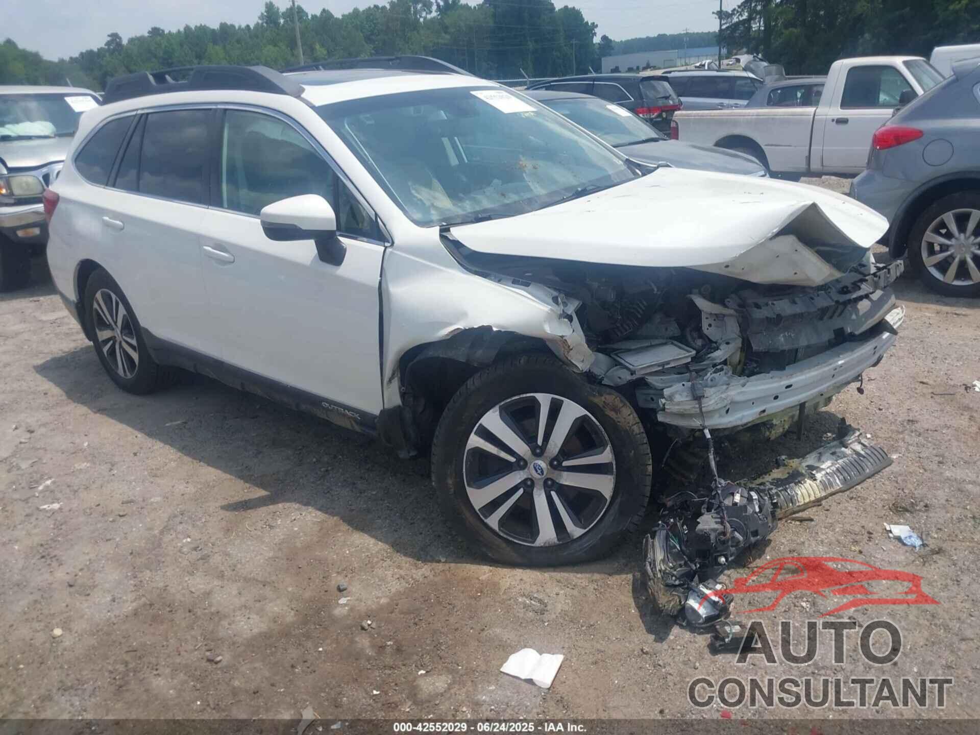 SUBARU OUTBACK 2018 - 4S4BSANC0J3349344