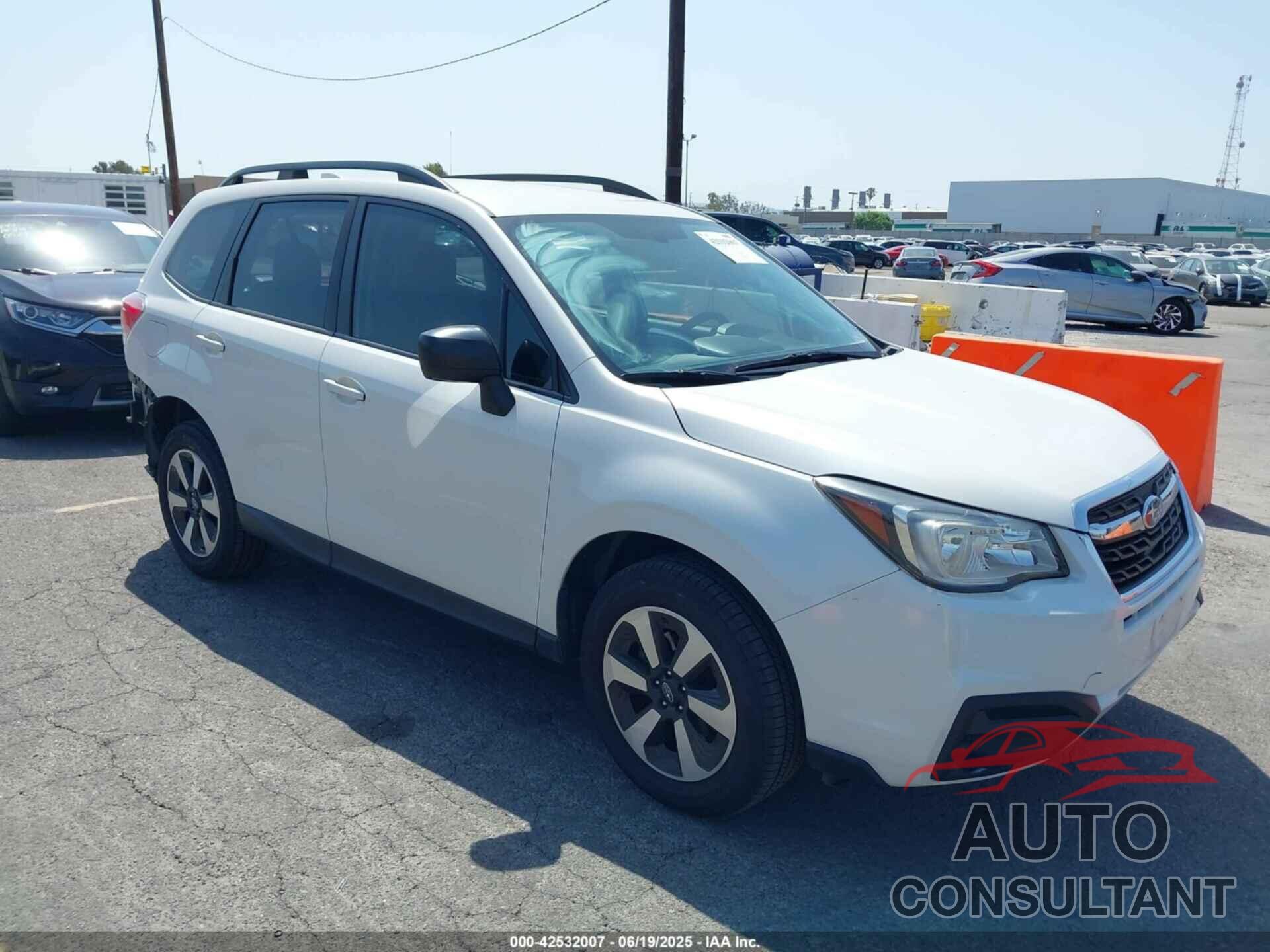 SUBARU FORESTER 2018 - JF2SJABC1JH598283