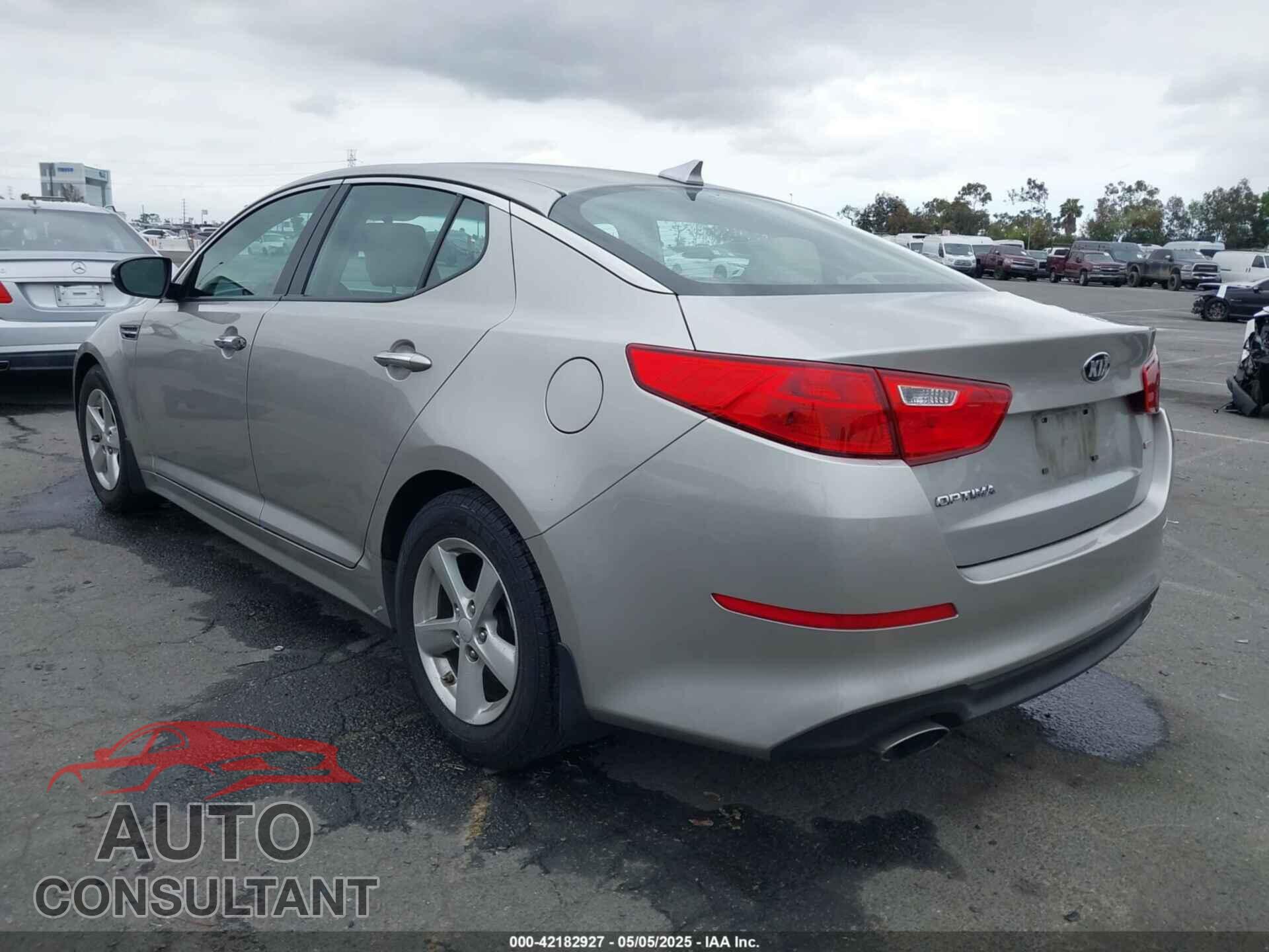 KIA OPTIMA 2015 - KNAGM4A78F5584534