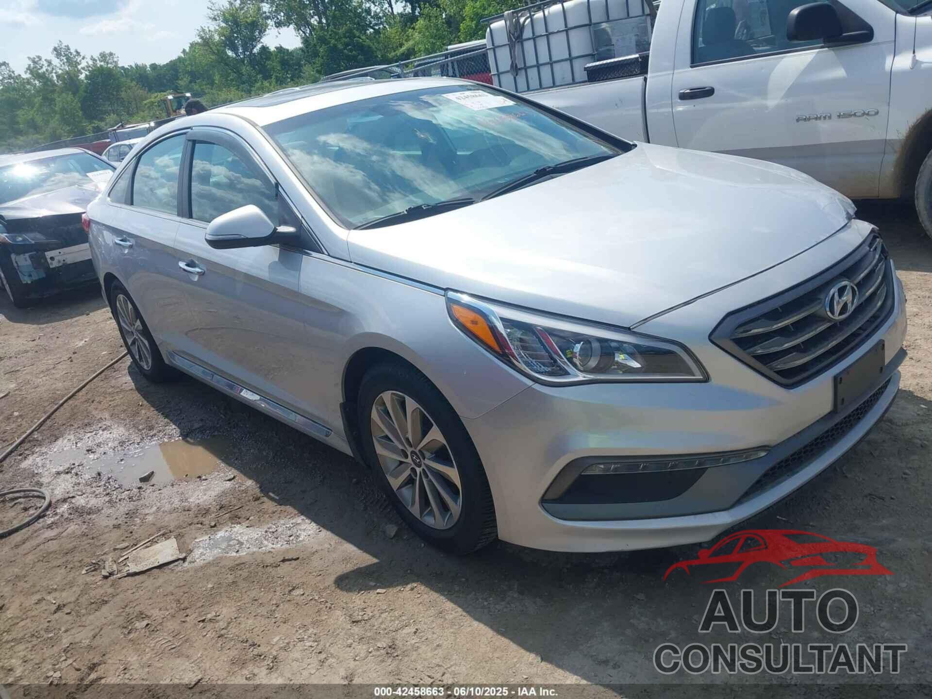 HYUNDAI SONATA 2017 - 5NPE34AFXHH585210
