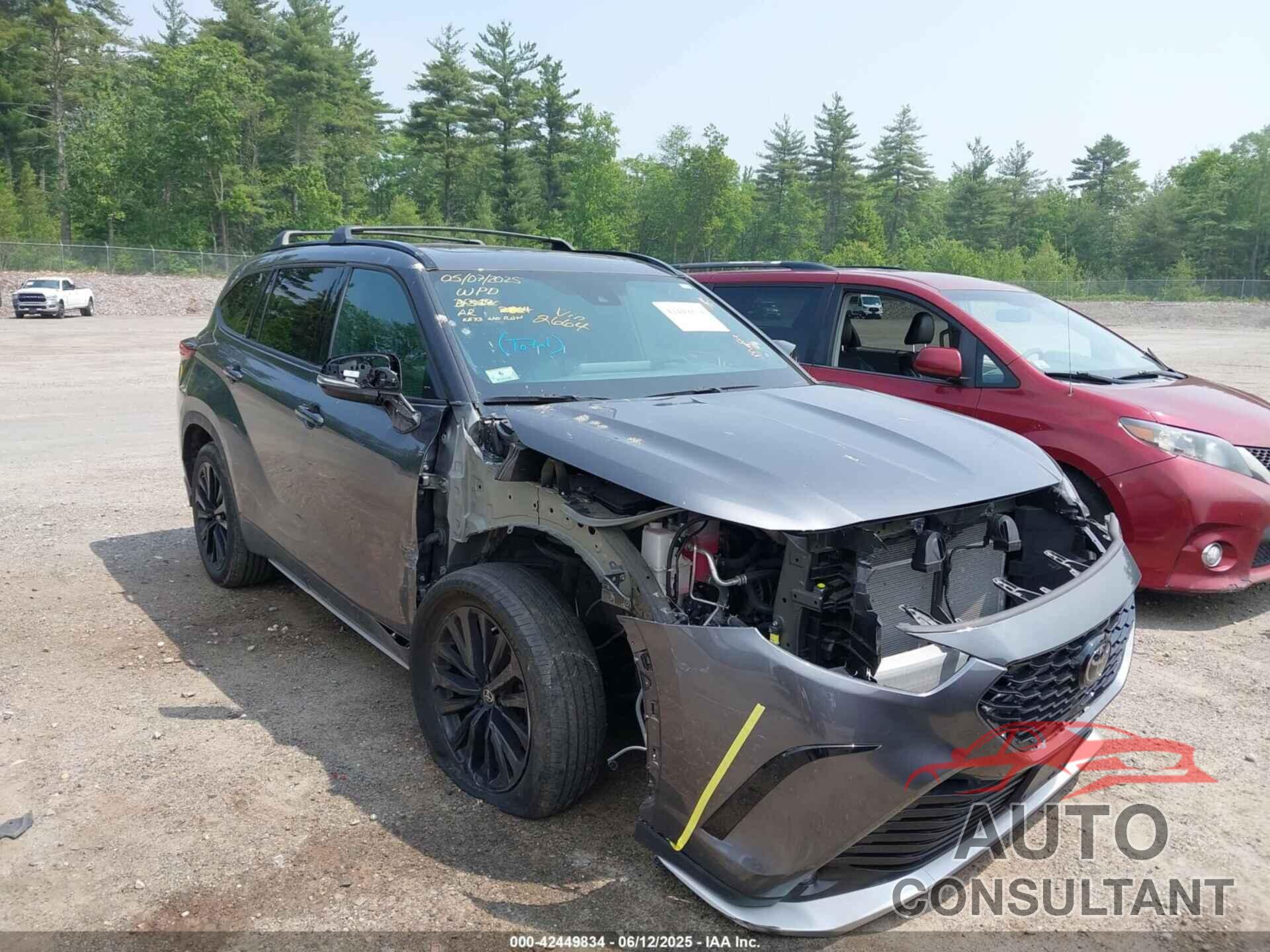 TOYOTA HIGHLANDER 2023 - 5TDKDRBH6PS512664
