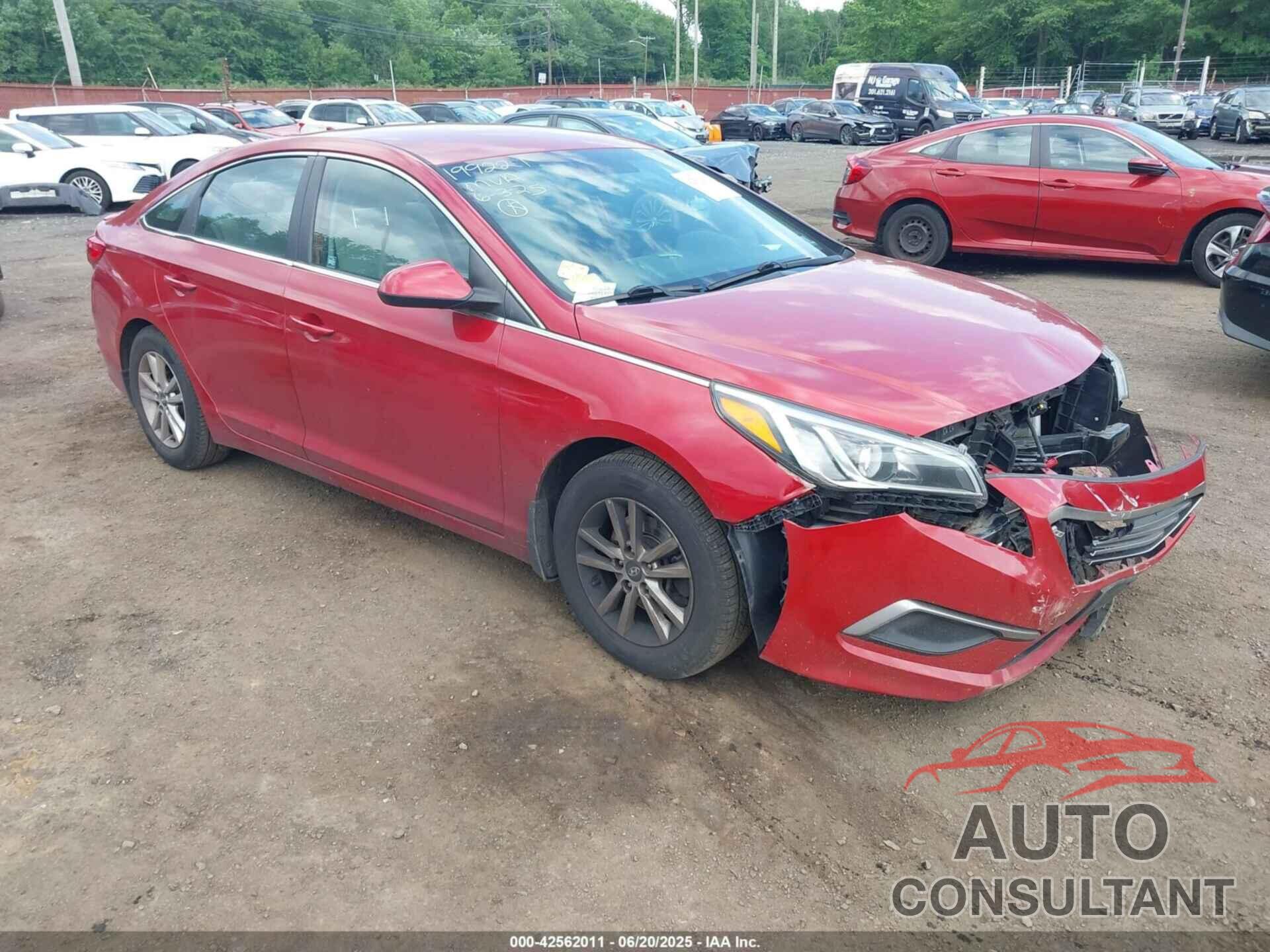 HYUNDAI SONATA 2017 - 5NPE24AF4HH568678