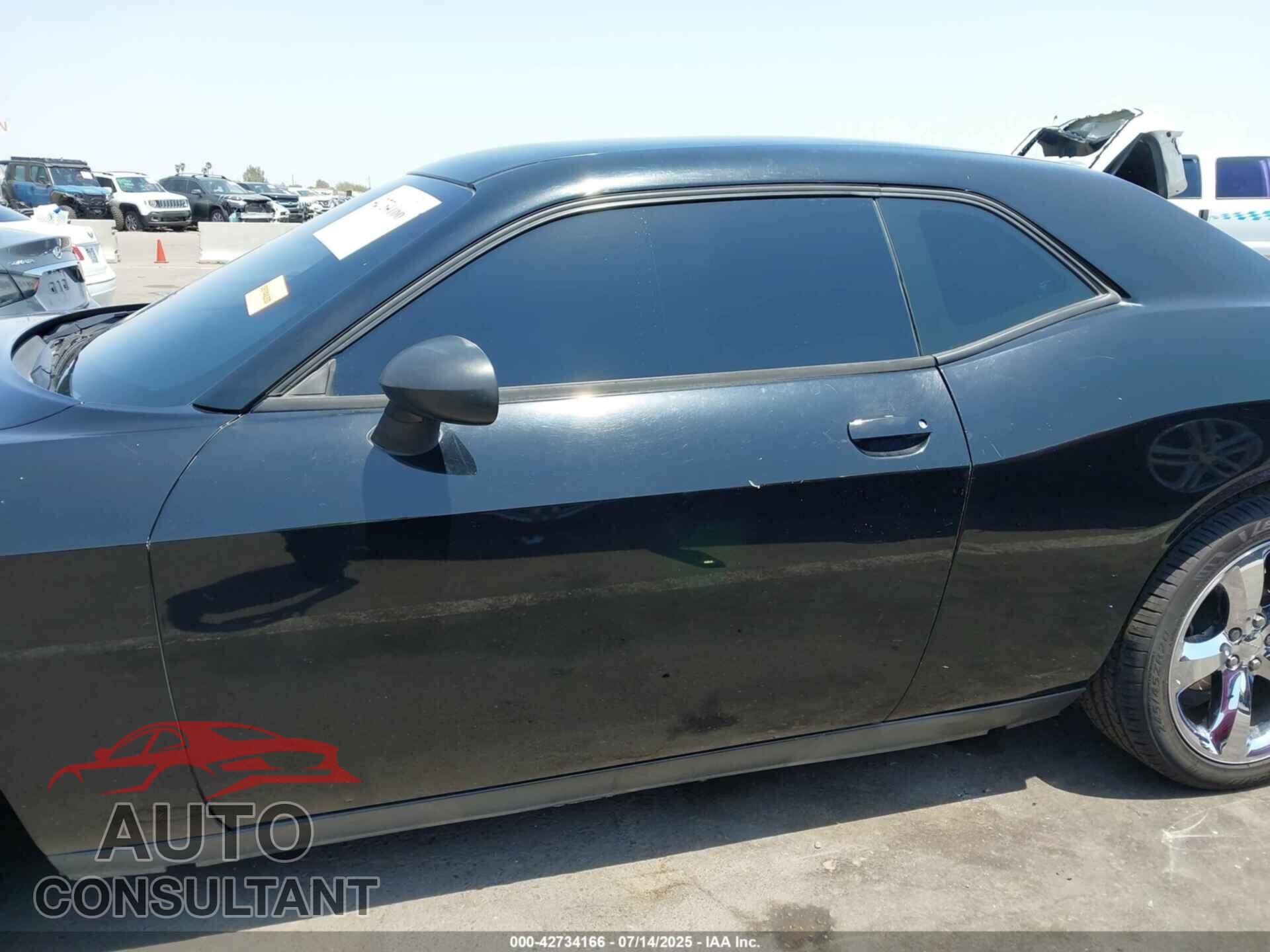 DODGE CHALLENGER 2012 - 2C3CDYAG5CH214319